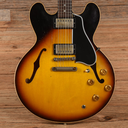 Gibson Custom Murphy LabLimited Edition '58 ES-335 Heavy Aged Vintage Sunburst 2023