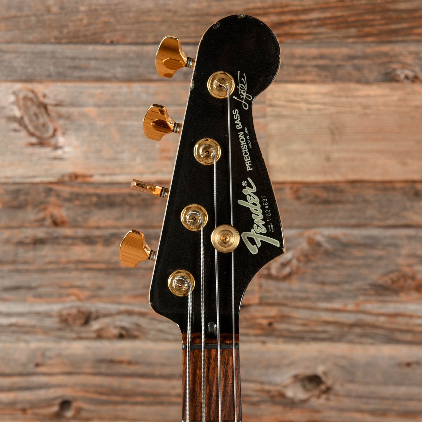 Fender Precision Bass Lyte Charcoal Metallic 1989