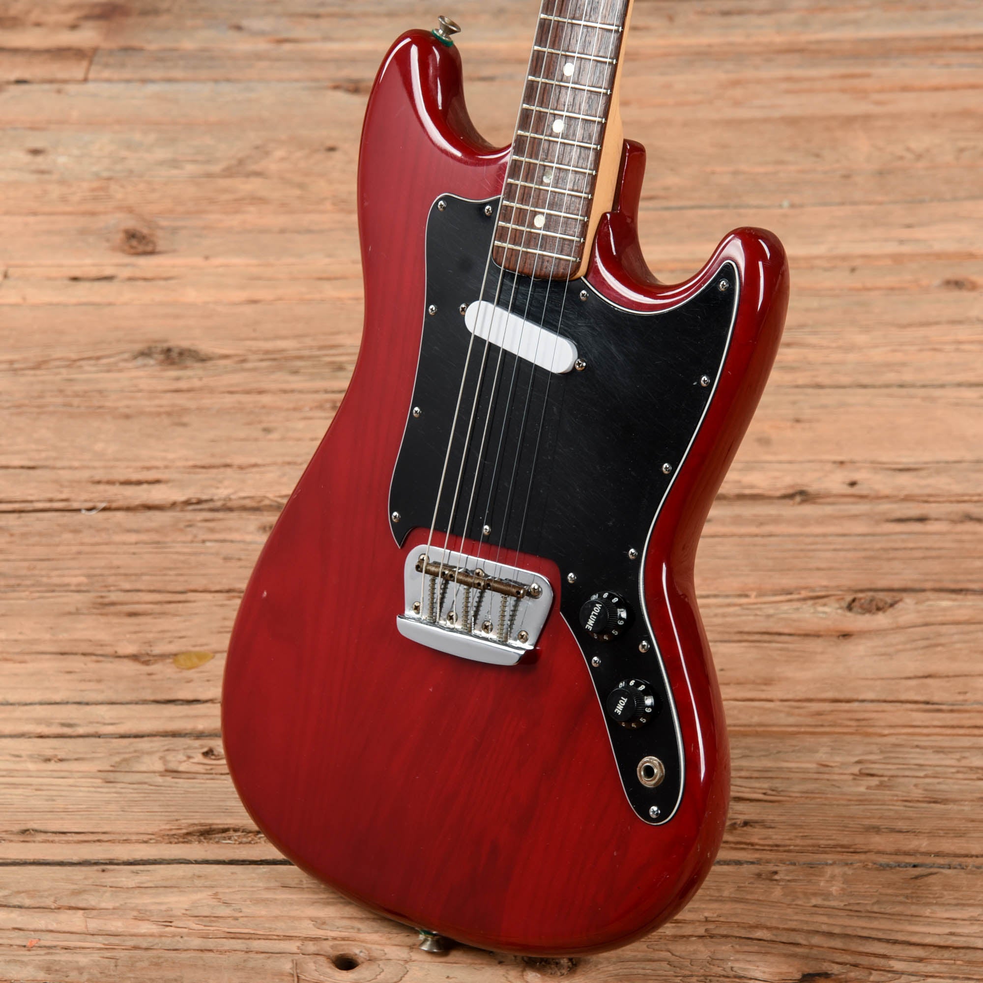 Fender Musicmaster Wine Red 1979