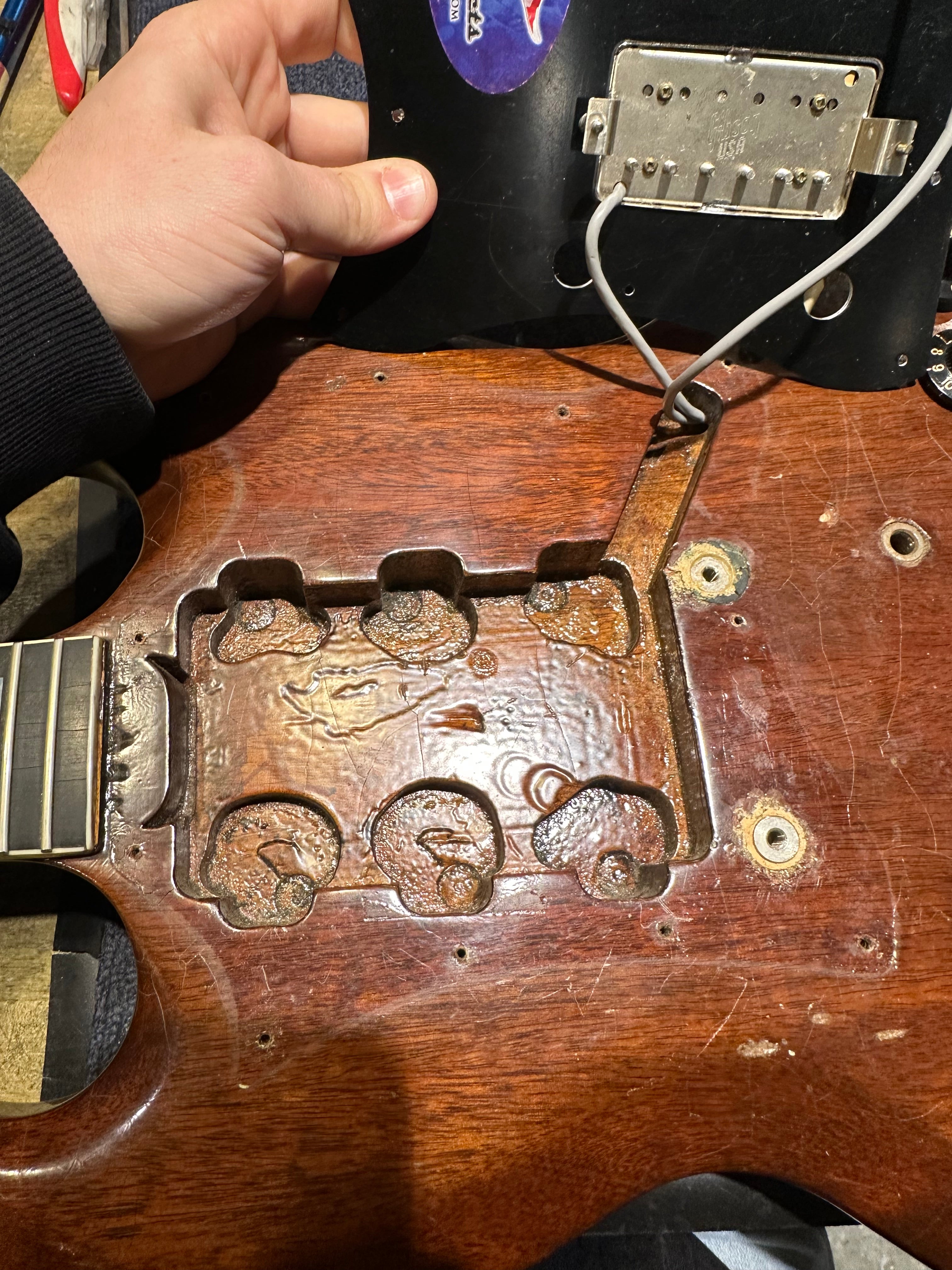 Gibson SG Custom Brown 1969