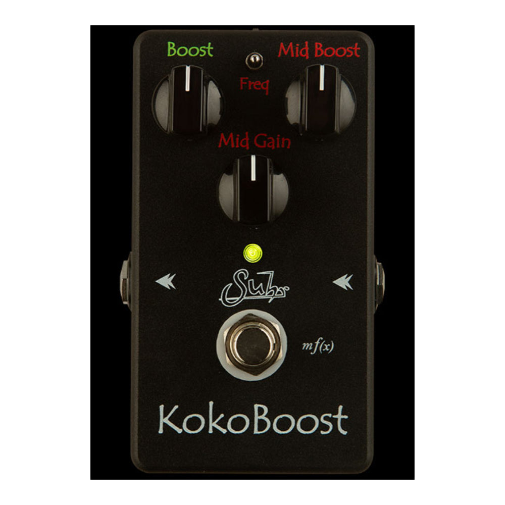 Suhr Koko Boost Clean & Mid Boost Pedal Black Edition