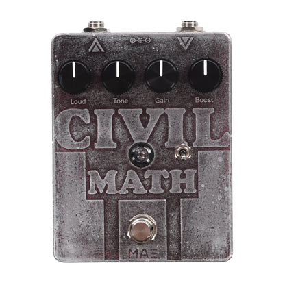 Mask Audio Electronics Civil Math Color Shift Acid Fuzz Pedal (2024 Chicago Boutique Effects Pedal Bonanza Special Edition)