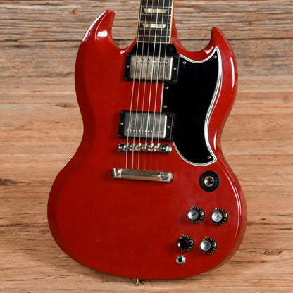 Gibson Custom Shop Murphy Lab 1961 Les Paul SG Standard "CME Spec" Ultra Light Aged Antique Cardinal Red w/Stop Bar