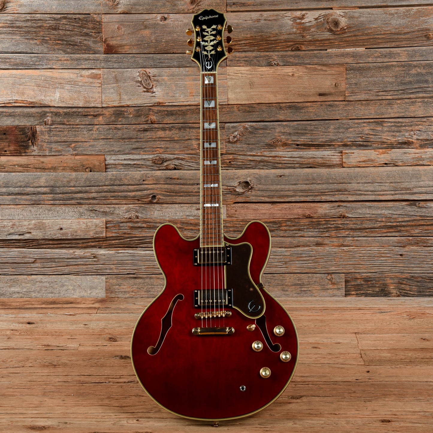 Epiphone Sheraton Pro II Wine Red 2018