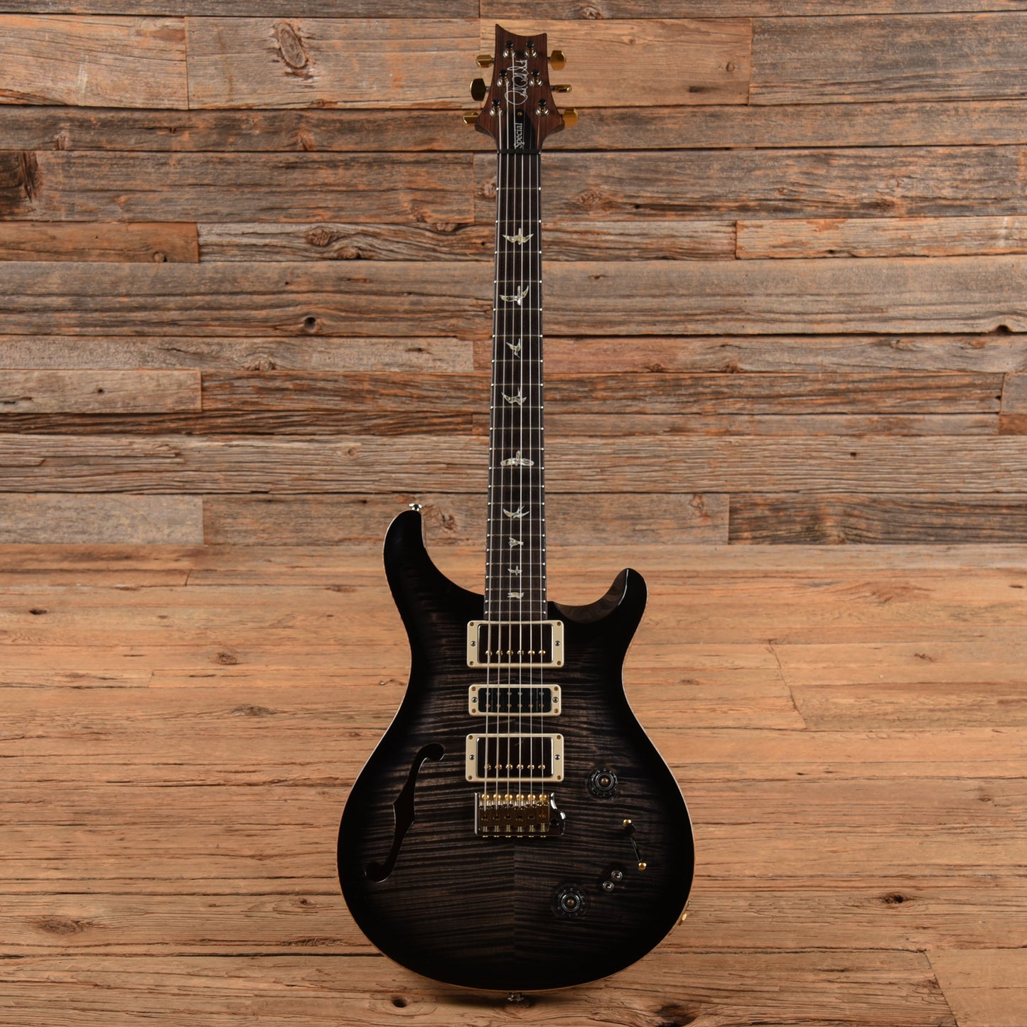 PRS Special Semi Hollow Ltd 10 top Charcoal Burst 2019