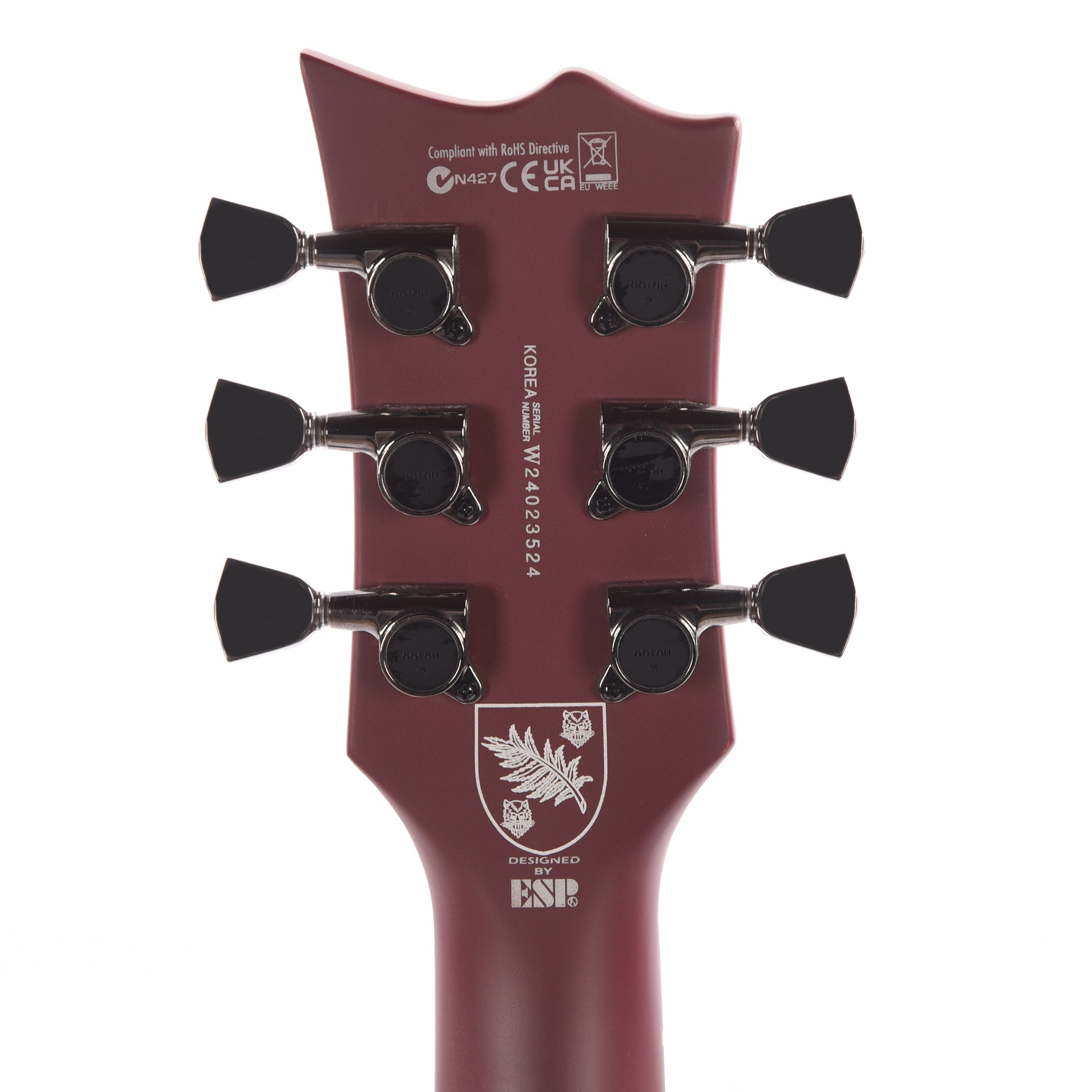 ESP LTD Lars Frederiksen Volsung Oxblood Satin