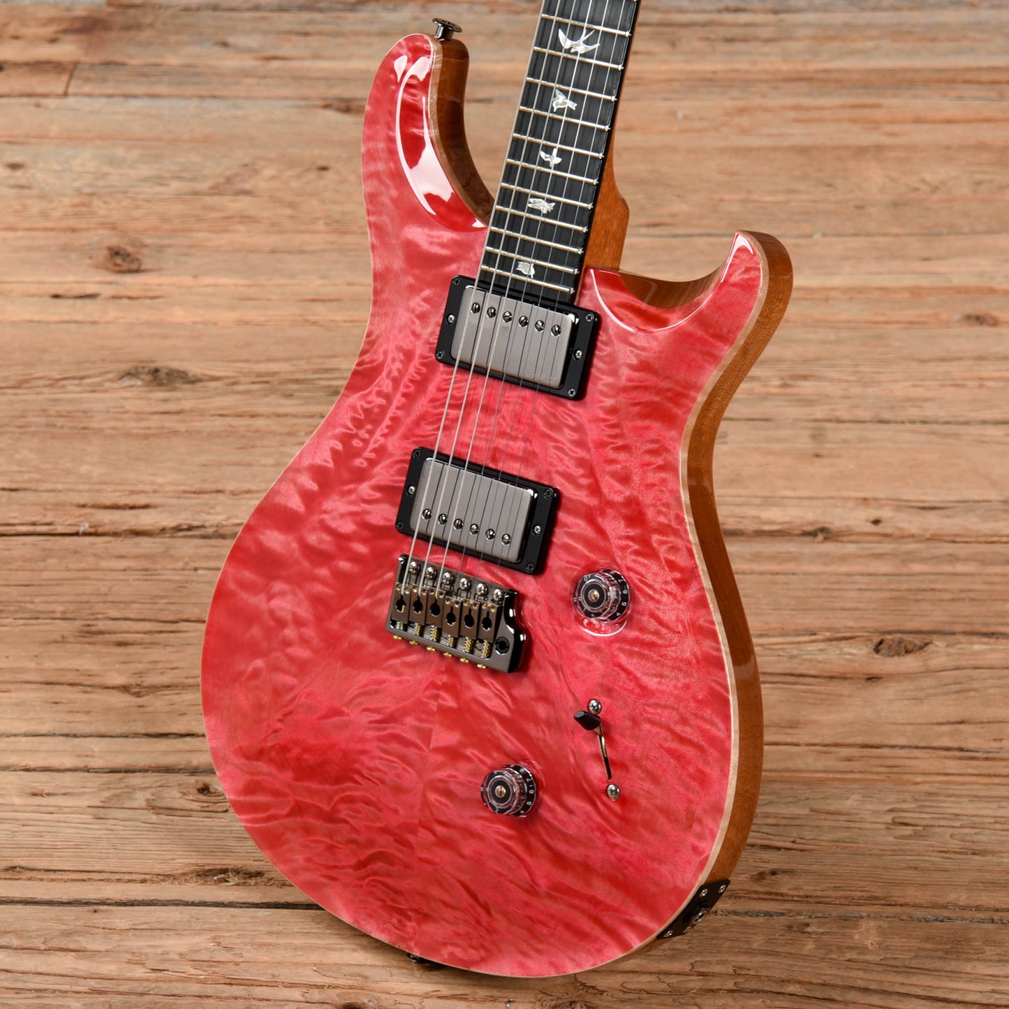 PRS Wood Library Custom 24 10-Top Quilt Bonnie Pink 2023