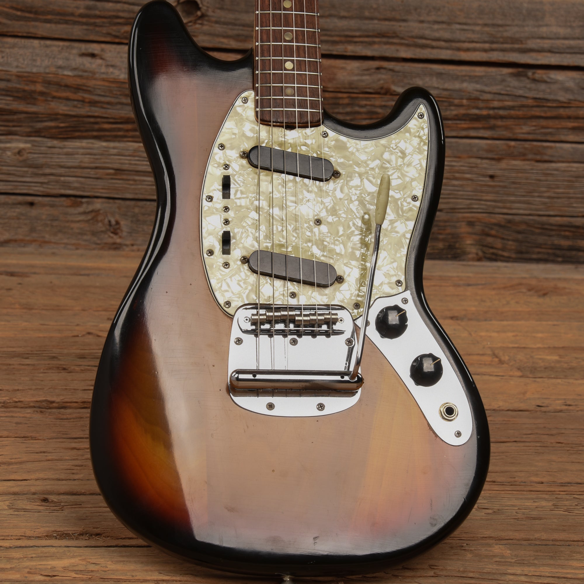 Fender Mustang Sunburst 1974