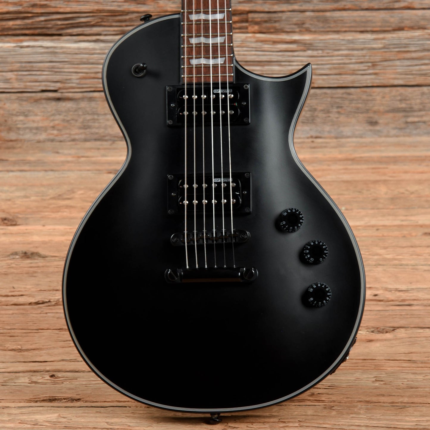 LTD EC-256 Black Satin