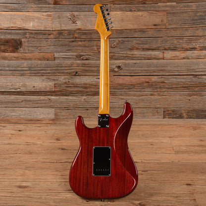 Fender Modern Player Stratocaster Crimson Red Transparent 2013