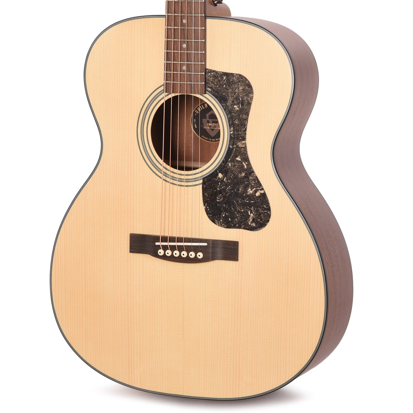 Guild OM-340 Acoustic Guitar Natural