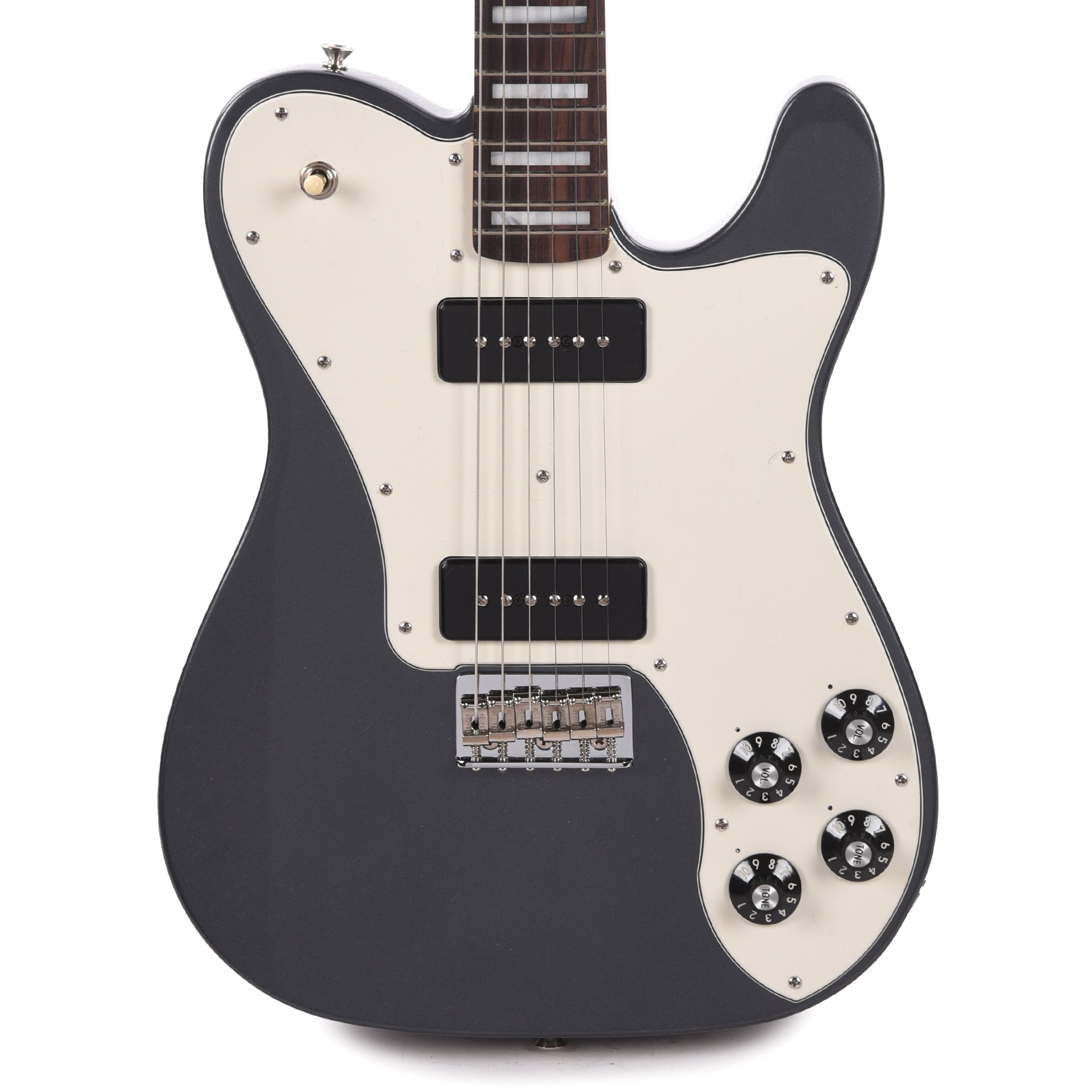 Fender Artist Limited Edition Chris Shiflett Cleaver Telecaster Deluxe Charcoal Frost Metallic