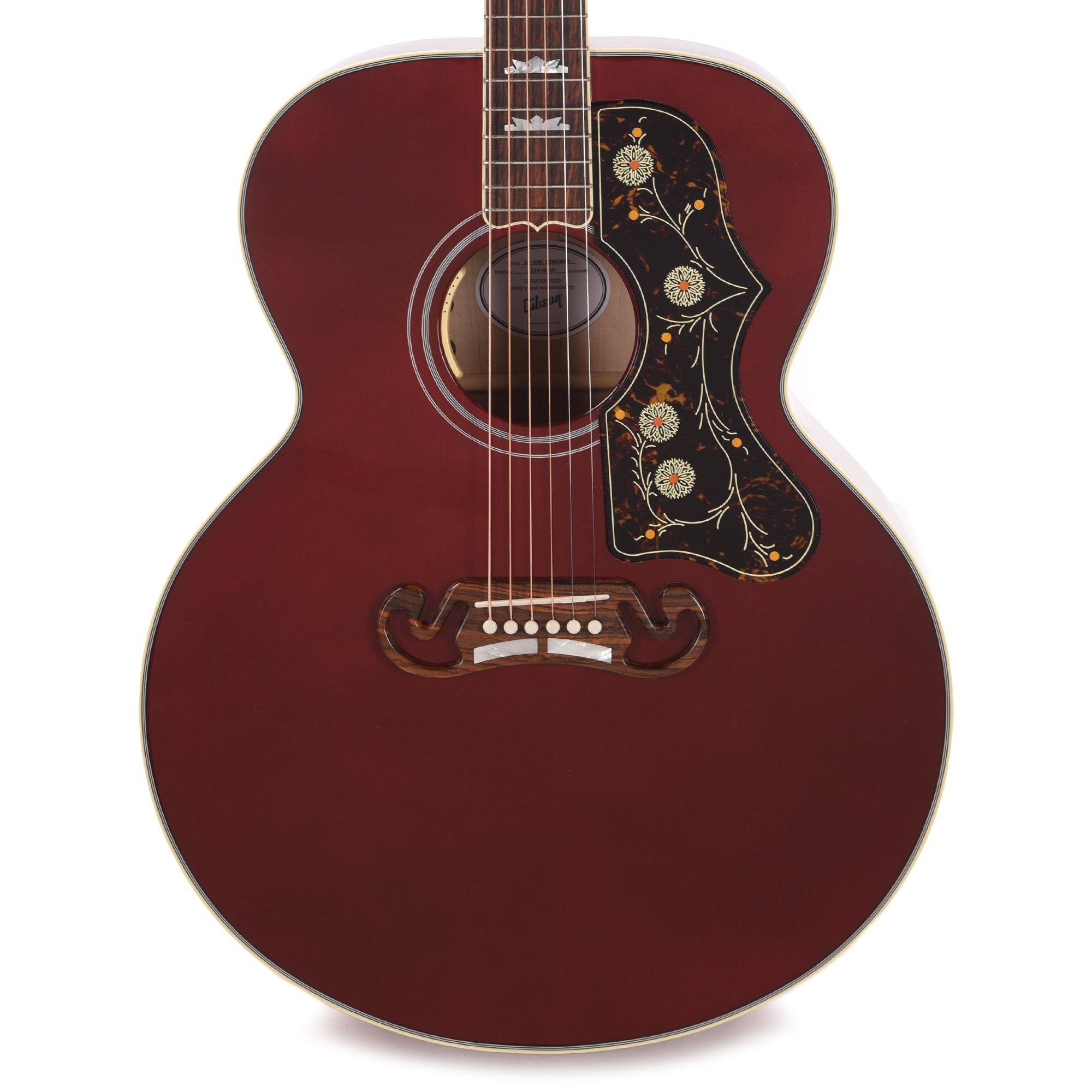 Gibson Modern SJ-200 Standard Maple Wine Red