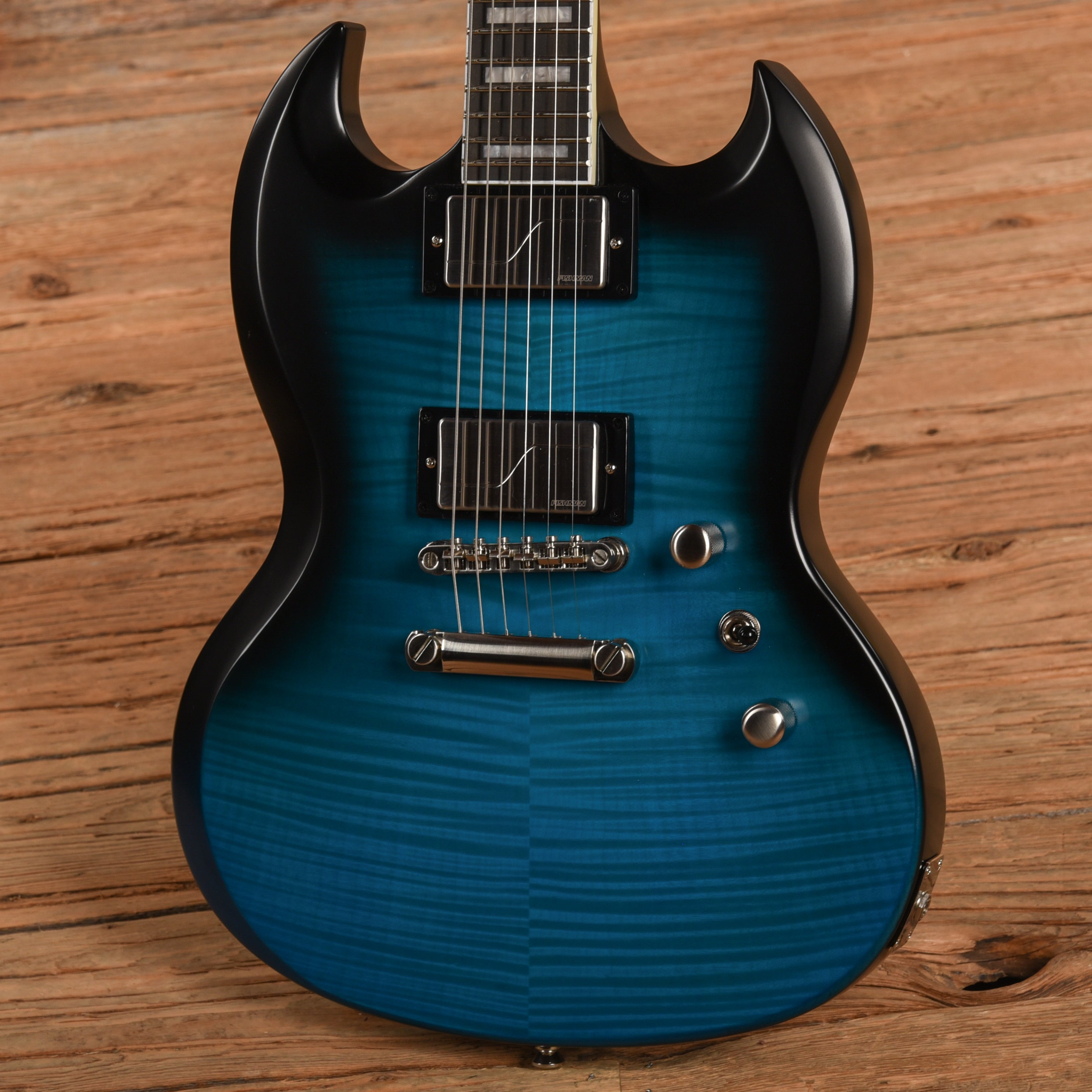 Epiphone SG Prophecy Blue Tiger 2021