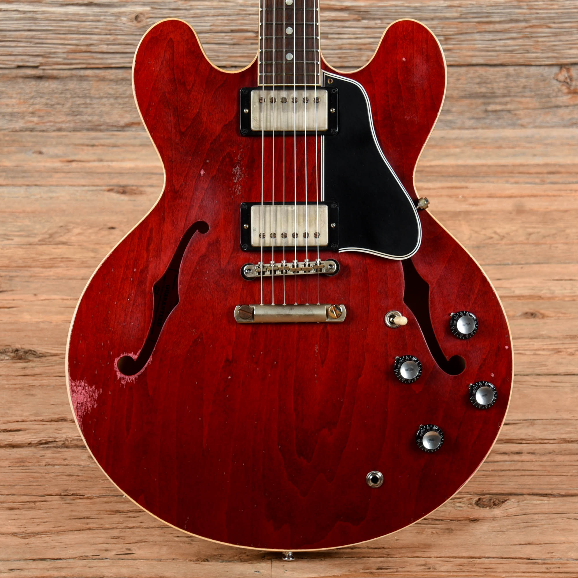 Gibson Custom Shop Murphy Lab 1961 ES-335 Reissue 60s w/OHSC Cherry Heavy Aged