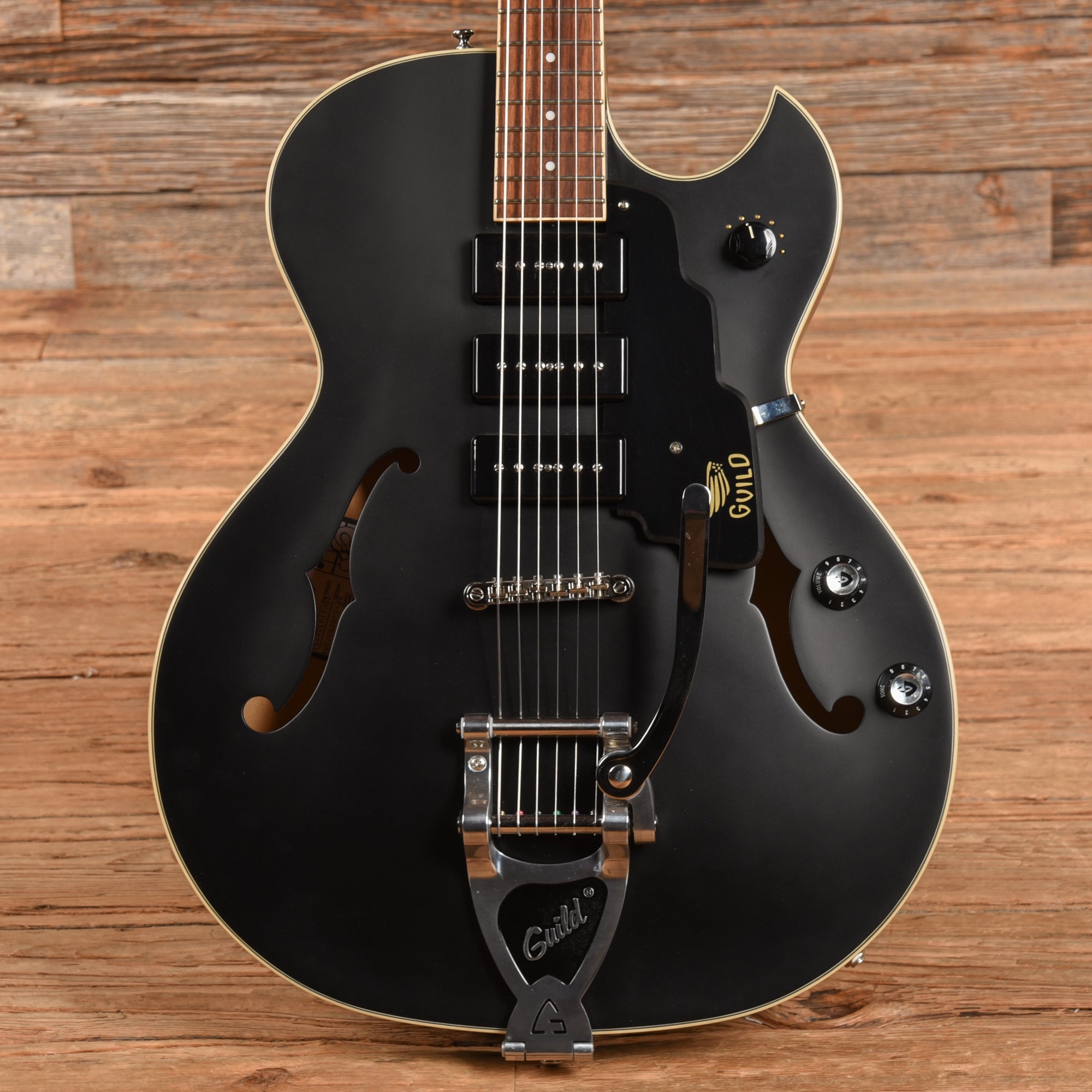 Guild Newark St. Collection Starfire I Jet 90 Satin Black 2021