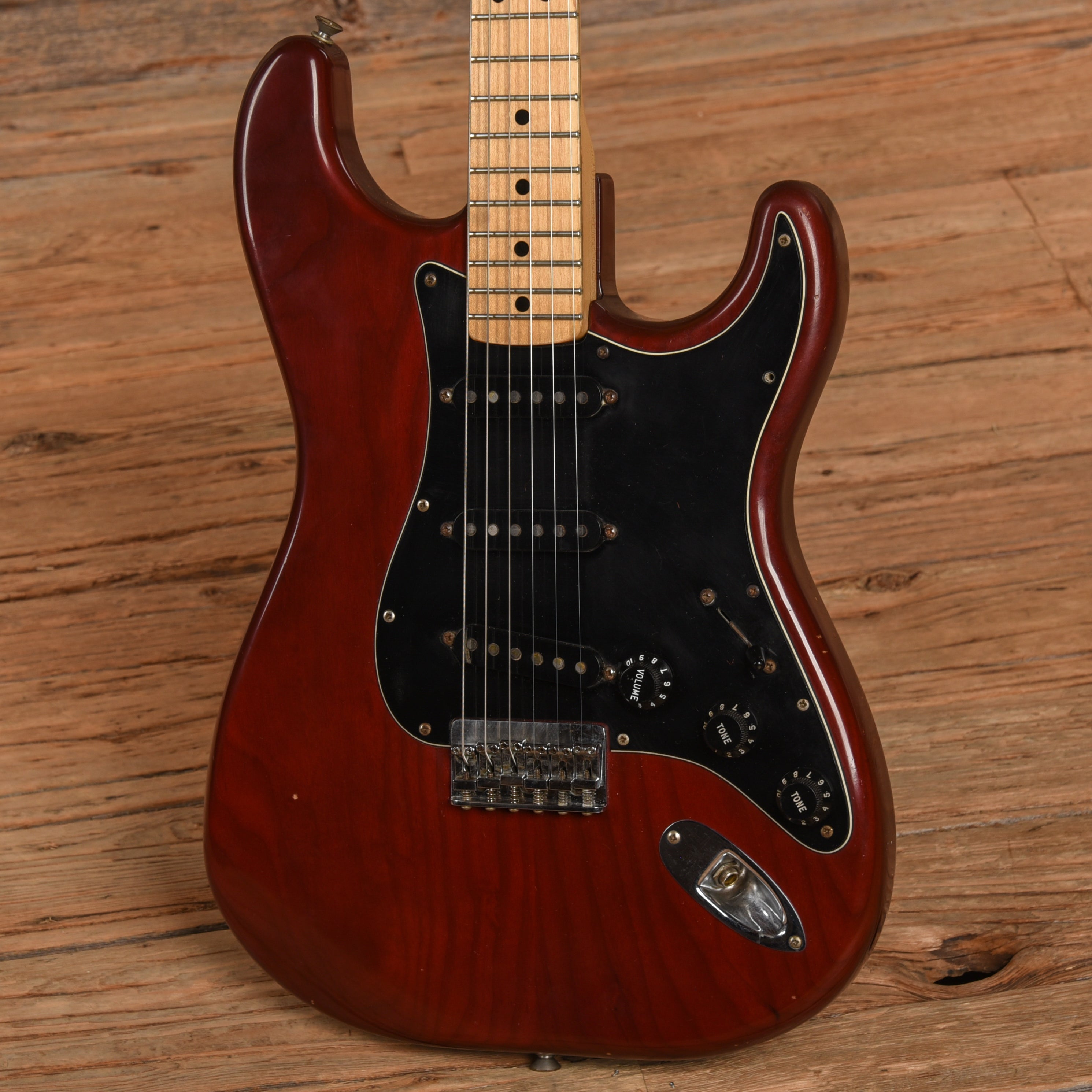 Fender Stratocaster Hardtail Wine 1978