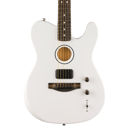 Fender Artist Limited Edition Finneas American Acoustasonic Telecaster Satin Arctic White