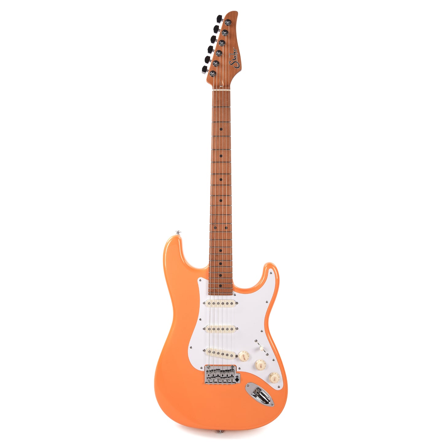 Suhr Custom Classic S SSS Tangerine Freeze w/Roasted Maple Neck