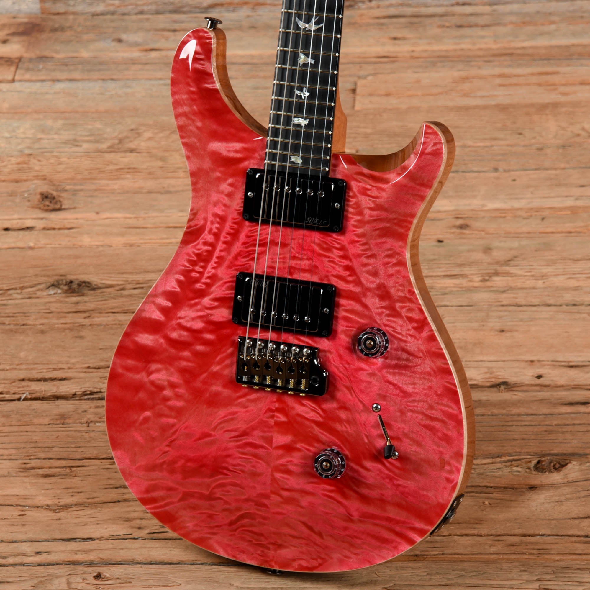 PRS Wood Library Custom 24 10-Top Quilt Bonnie Pink 2023