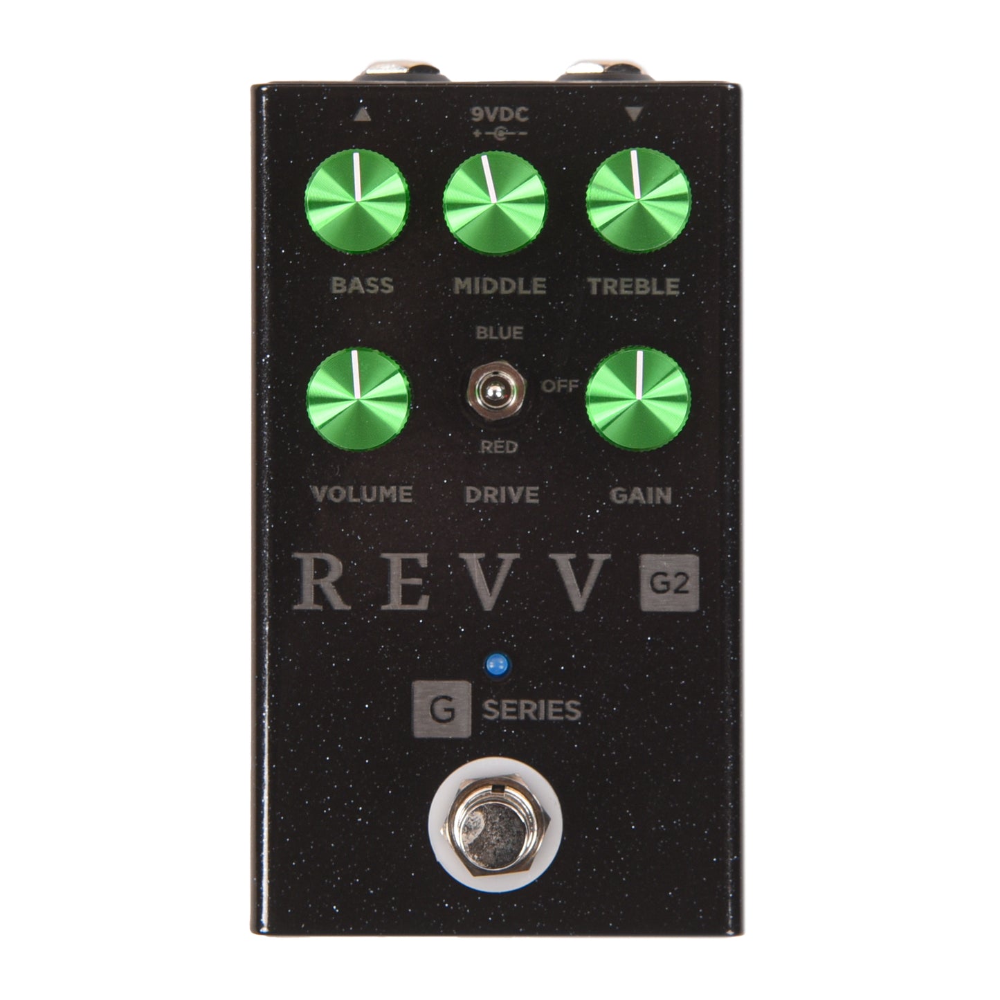 Revv G2 Preamp/Overdrive/Distortion Pedal Black Sparkle