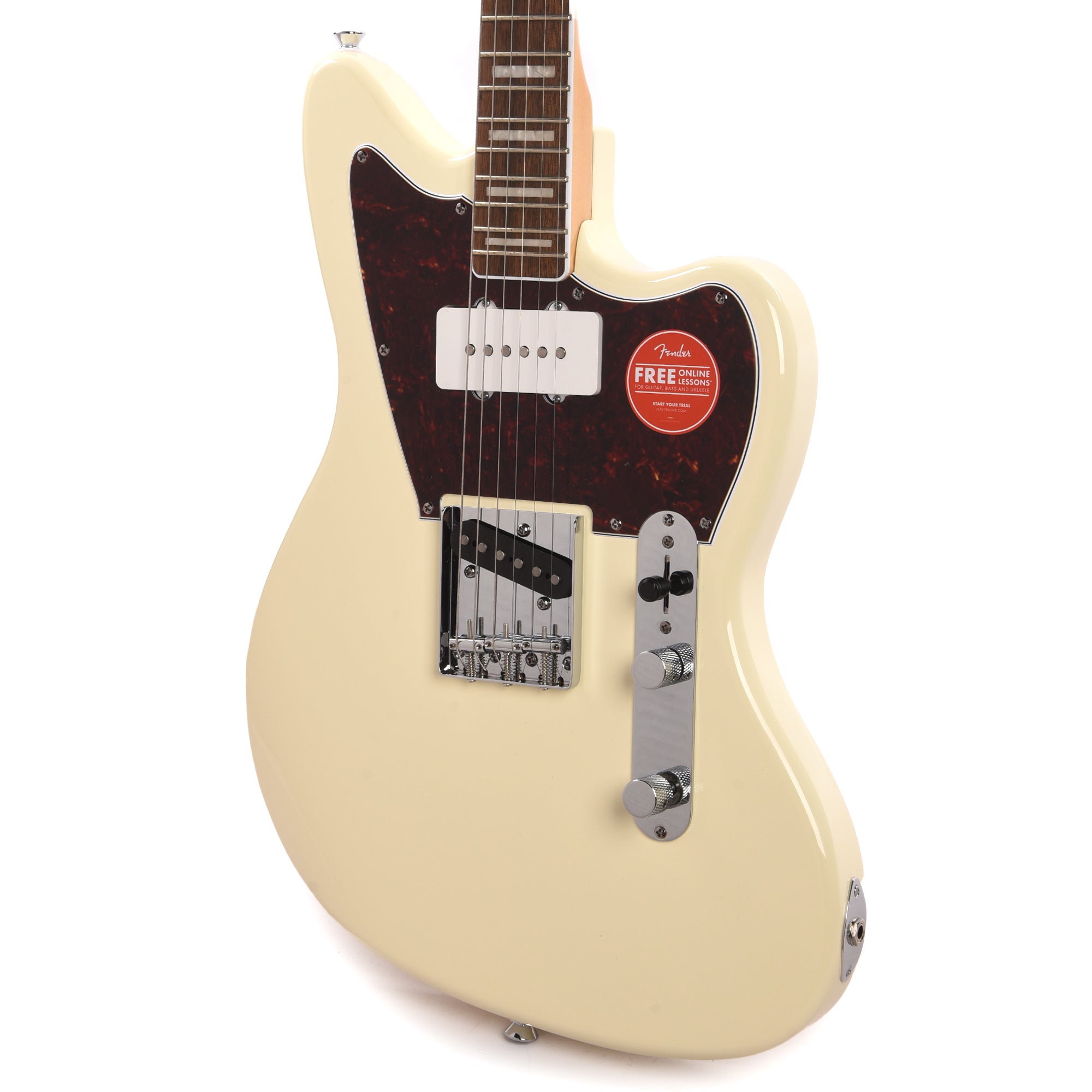 Squier Limited Edition Paranormal Offset Telecaster SJ Olympic White