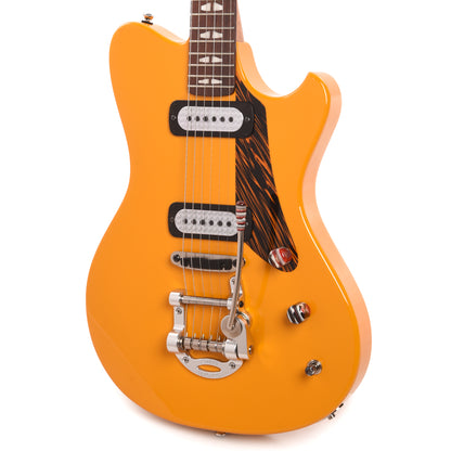 Powers Electric A-Type Signal Yellow w/FF42 Pickups