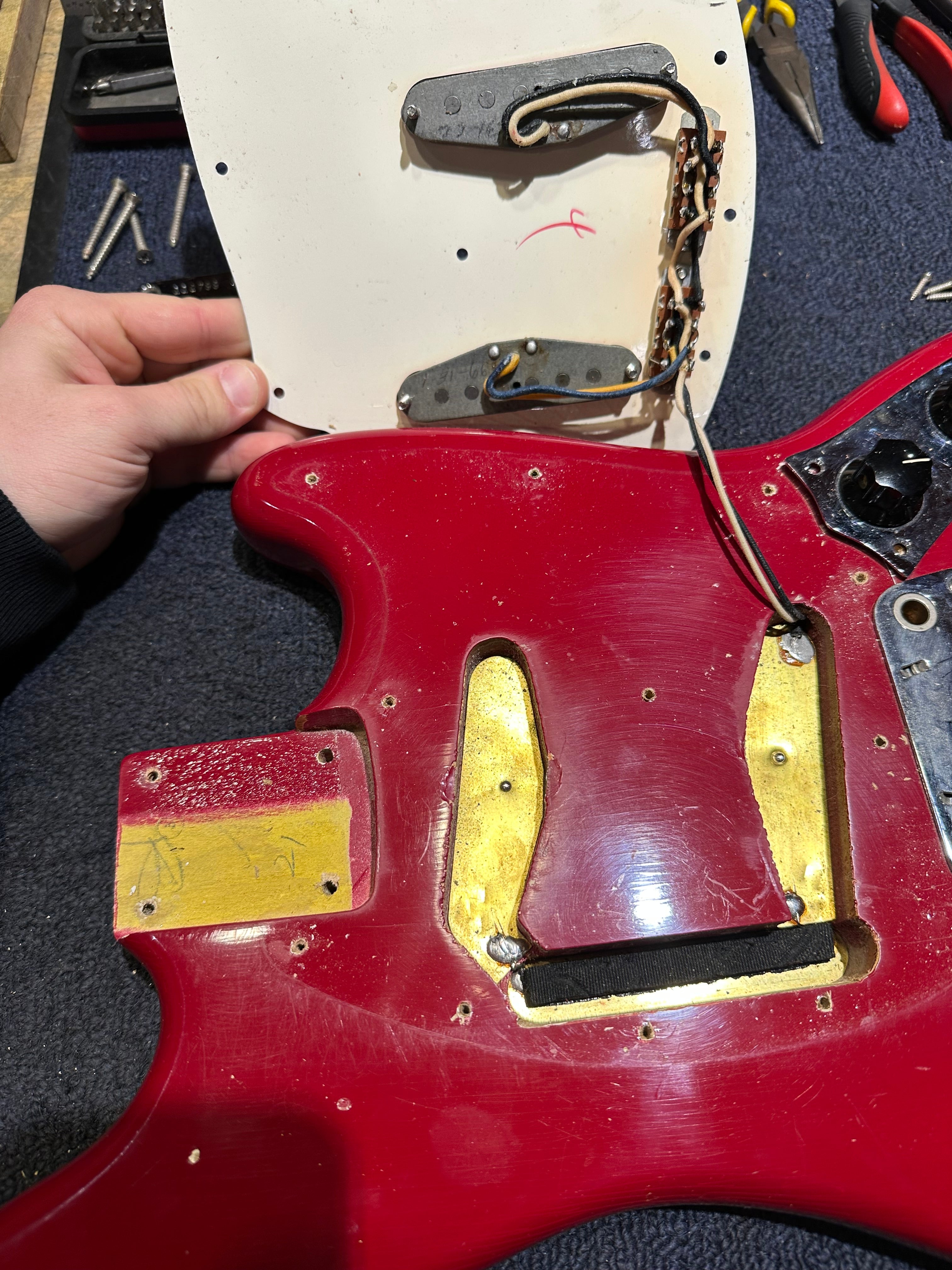 Fender Mustang Dakota Red 1966