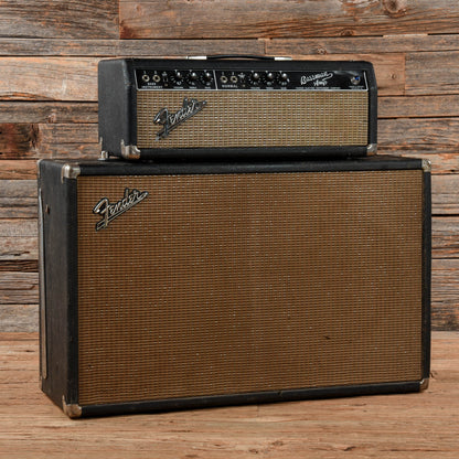 Fender 1966 Fender Bassman Piggyback Black  1966