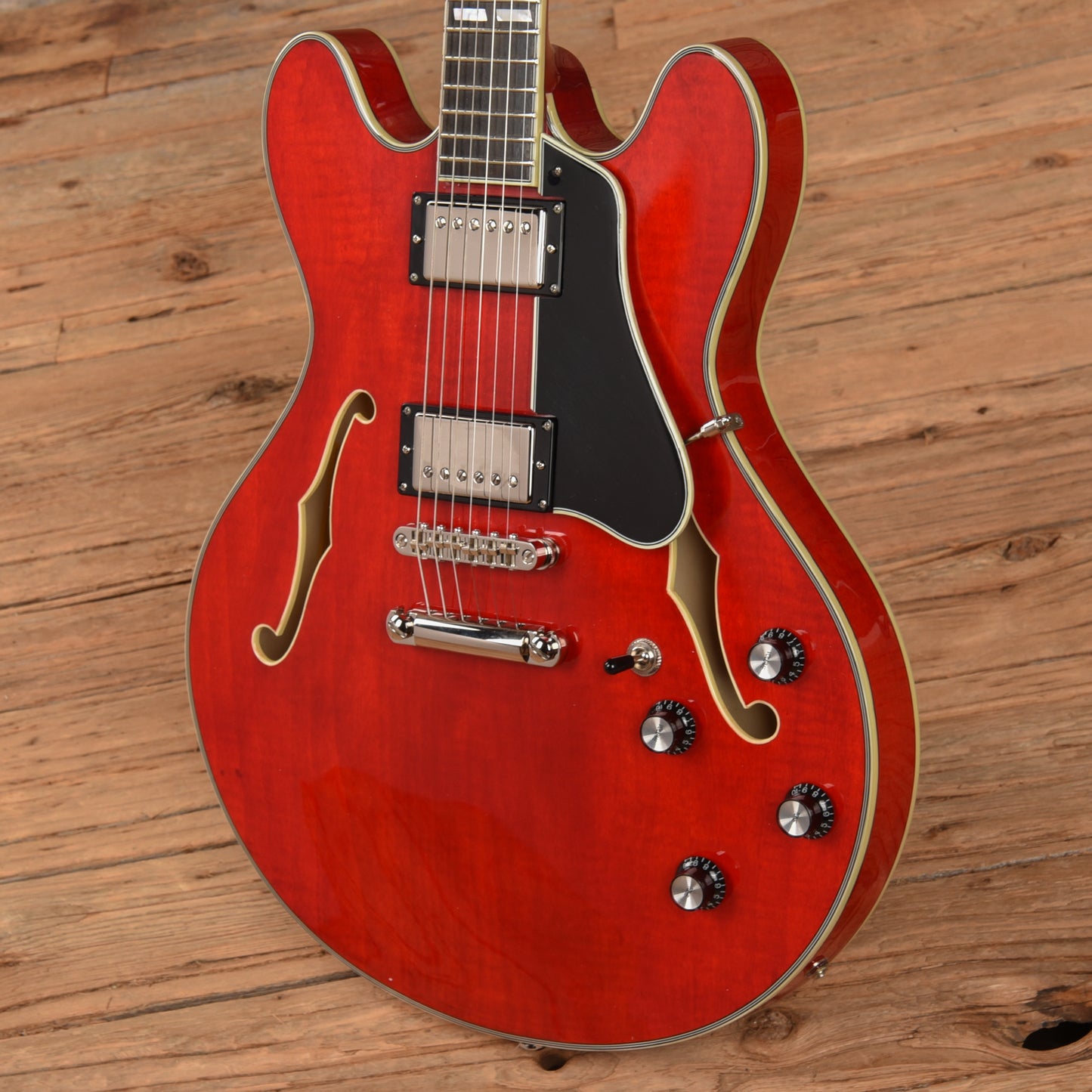 Eastman T486 Thinline Red w/Seymour Duncan Humbuckers