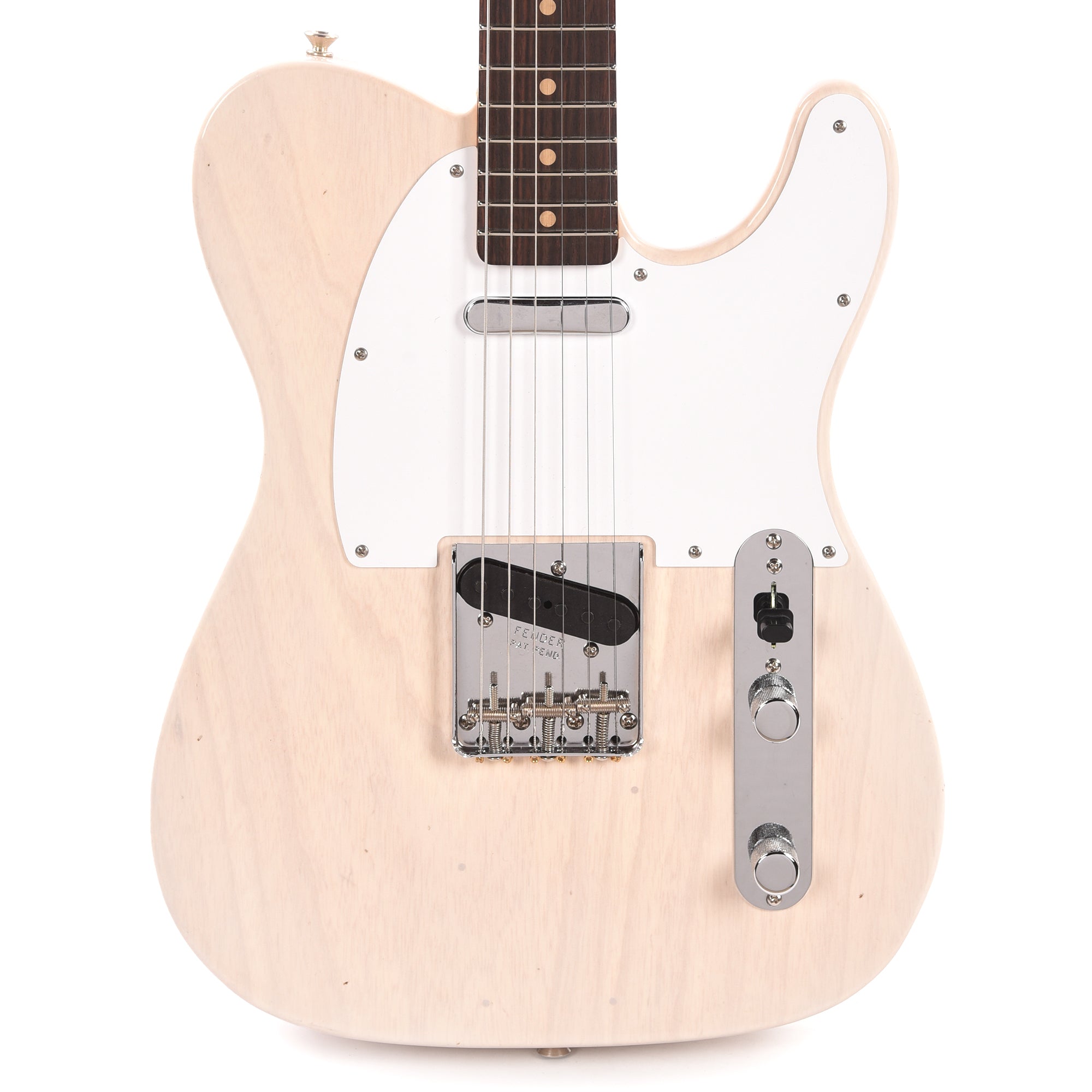 Fender Custom Shop Artist Jimmy Page Signature Telecaster Journeyman Relic White Blonde