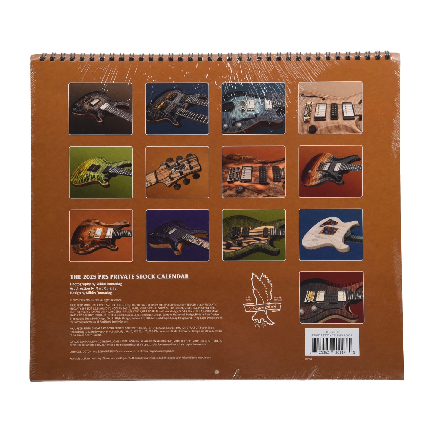 PRS 2025 Private Stock Calendar