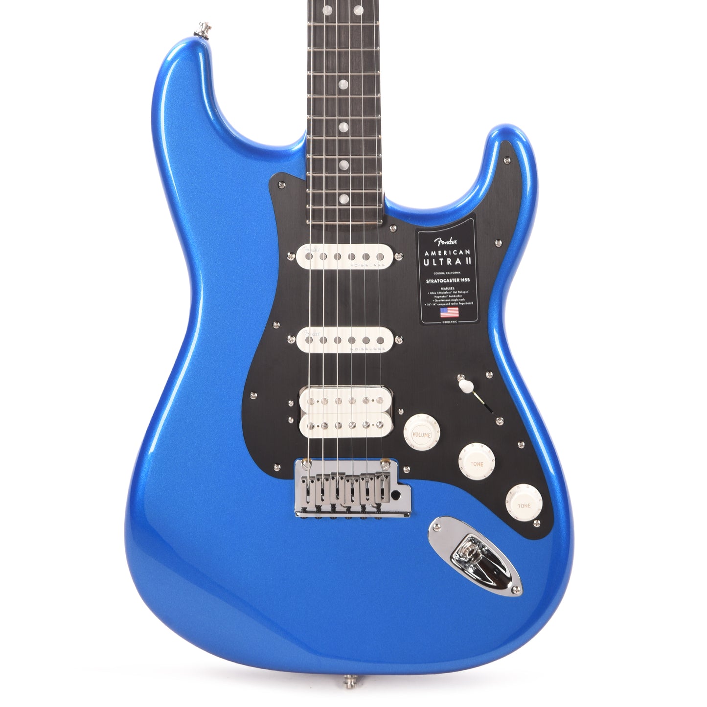 Fender American Ultra II Stratocaster HSS Noble Blue