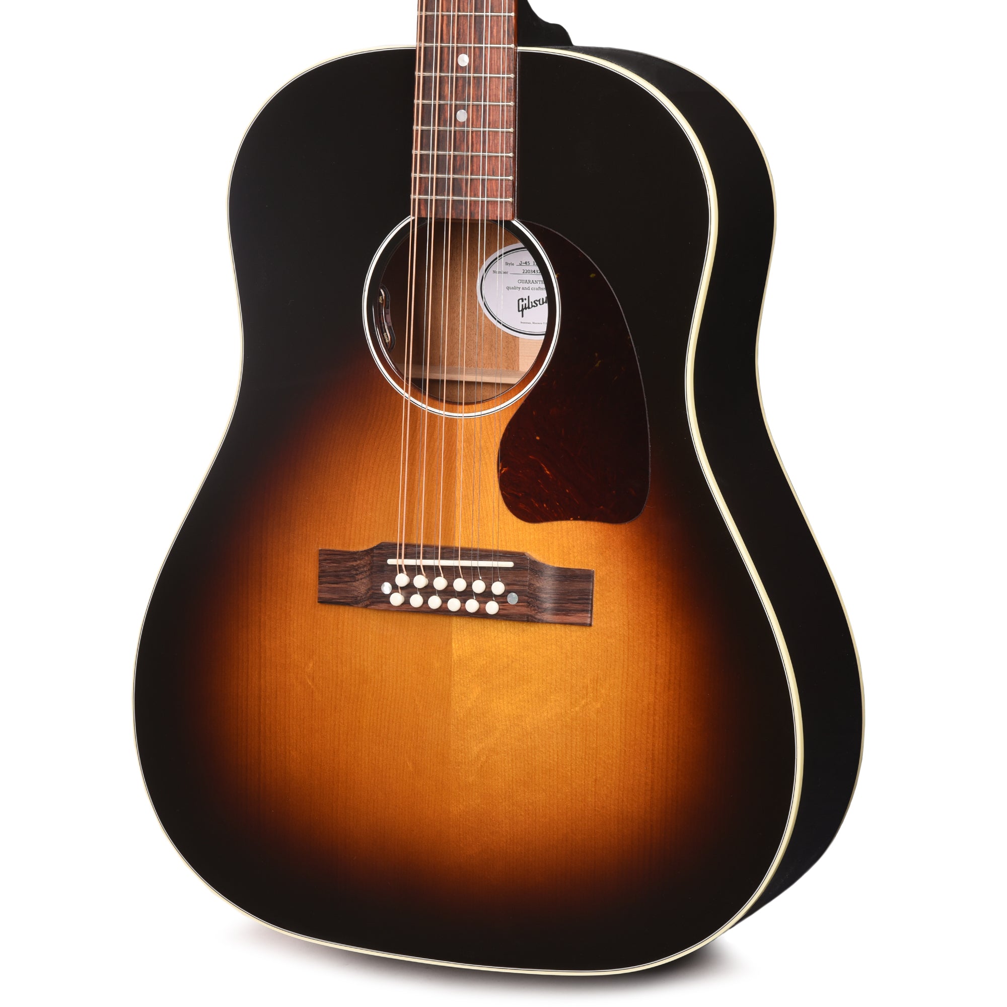 Gibson Modern J-45 Standard 12-String Vintage Sunburst