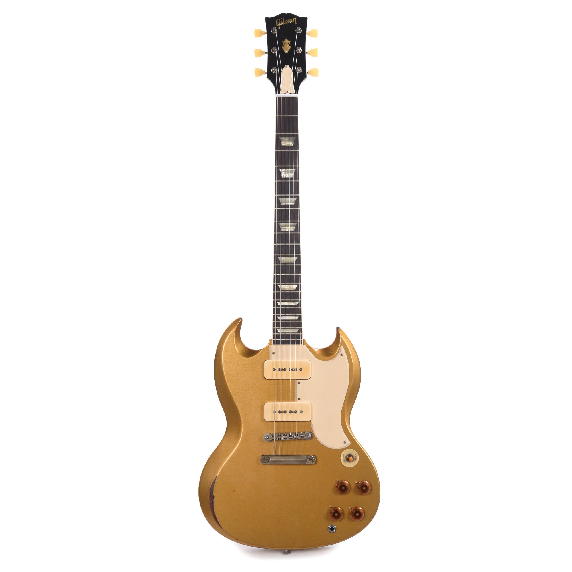 Gibson Custom Shop 1961 Les Paul SG Standard Antique Double Gold Murphy Lab Heavy Aged w/P90s