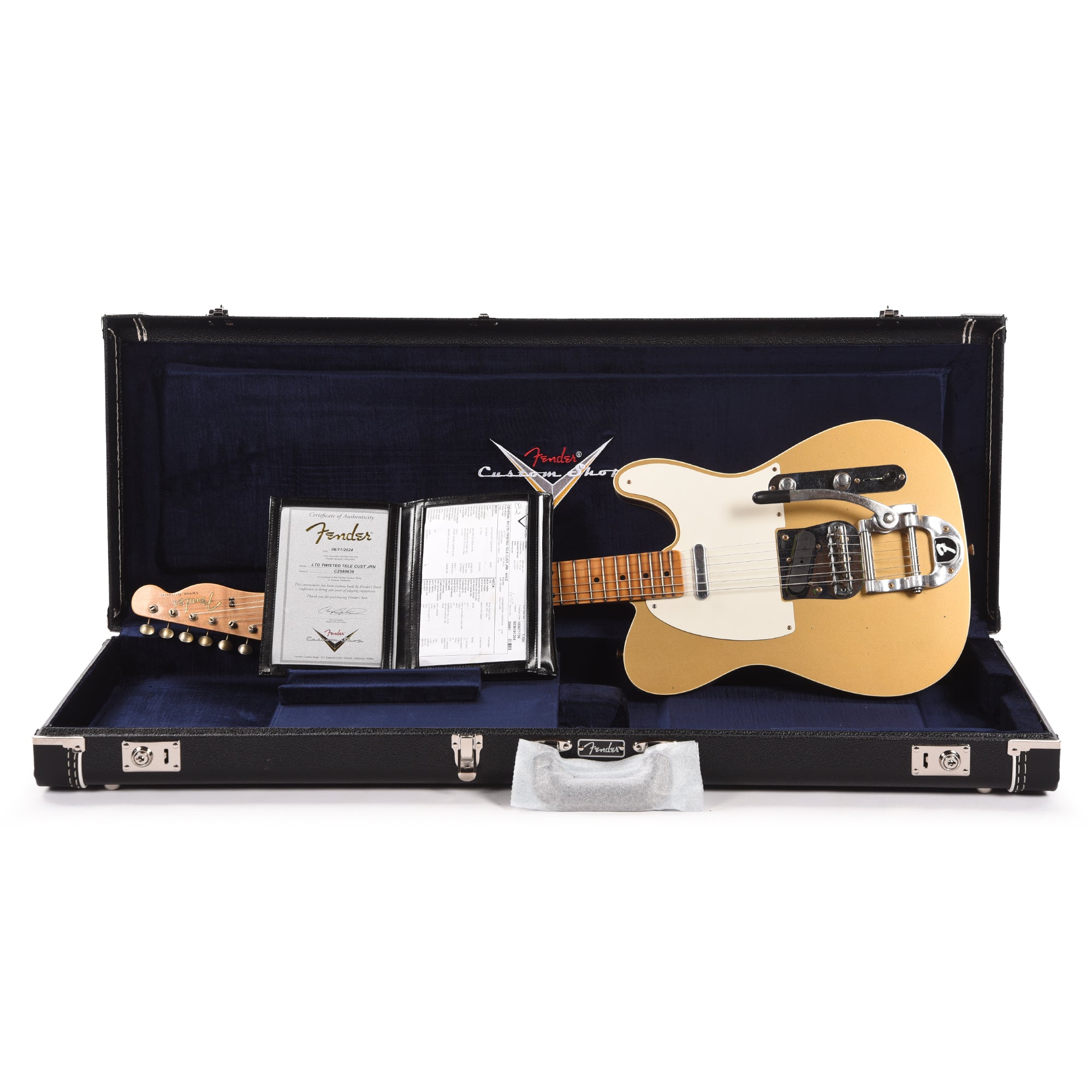 Fender Custom Shop LTD Twisted Telecaster Custom Journeyman Relic Aged HLE Gold