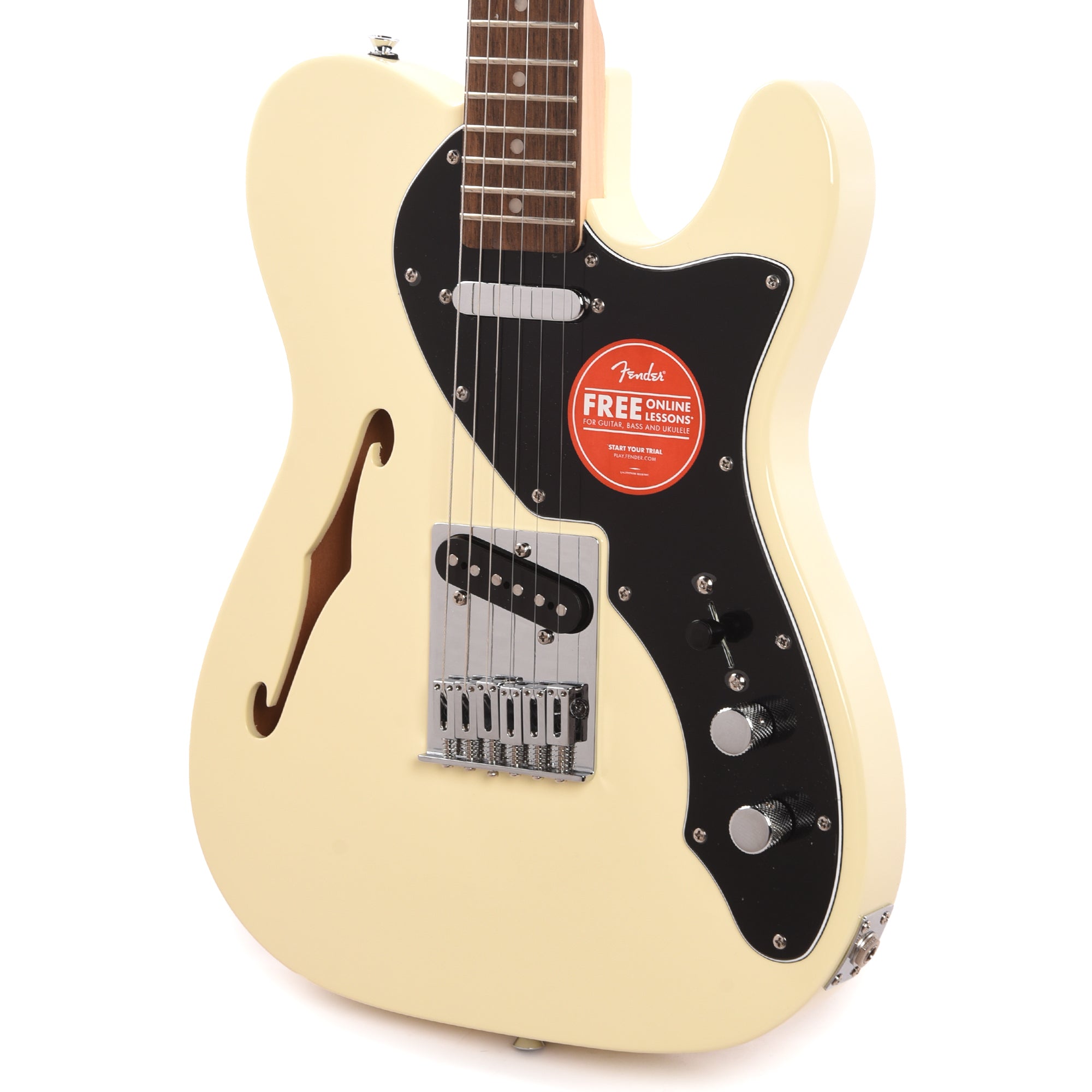 Squier Affinity Series Telecaster Thinline Olympic White