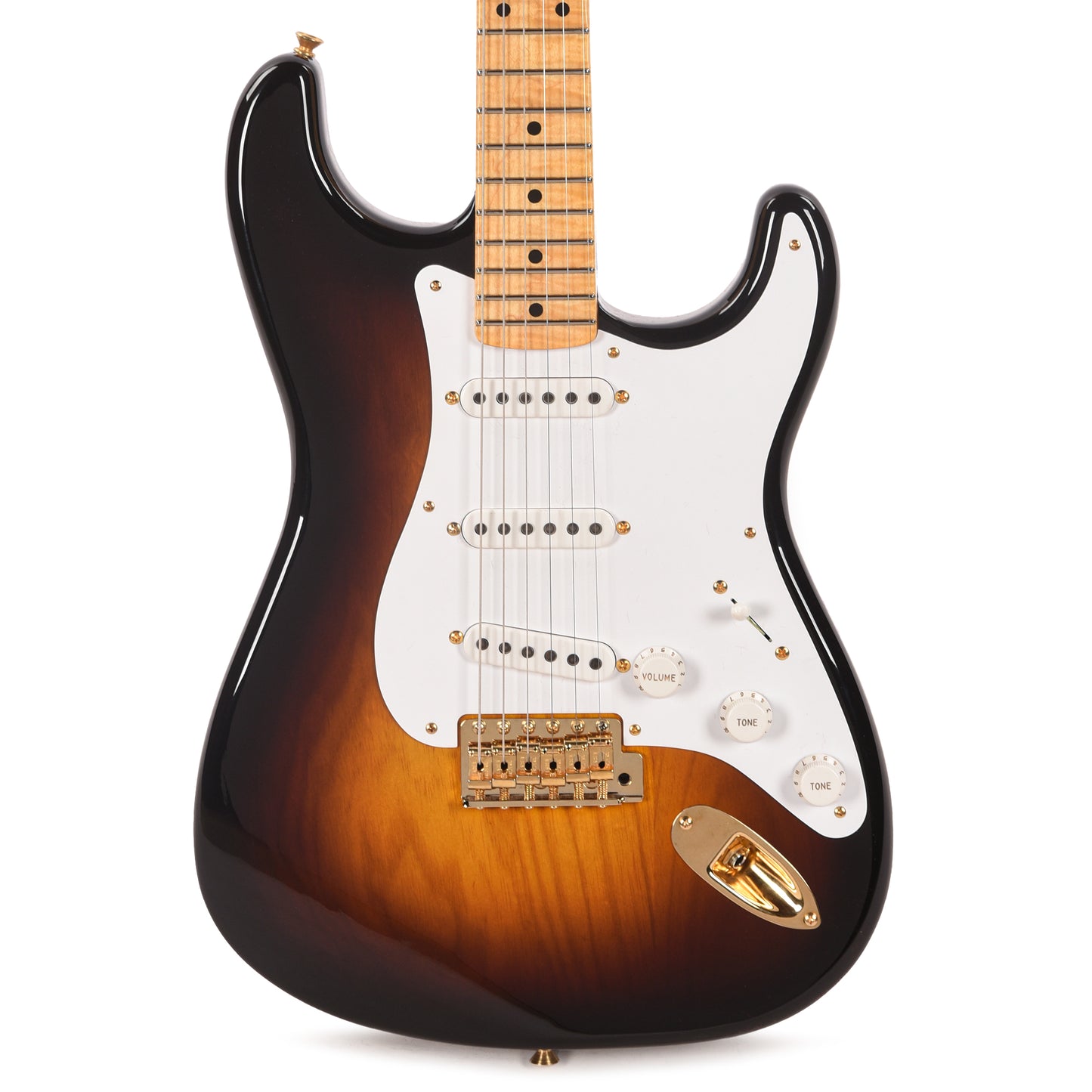 Fender Custom Shop Limited Edition 70th Anniversary 1954 Stratocaster Deluxe Closet Classic Wide-Fade 2-Color Sunburst Master Built by David Brown