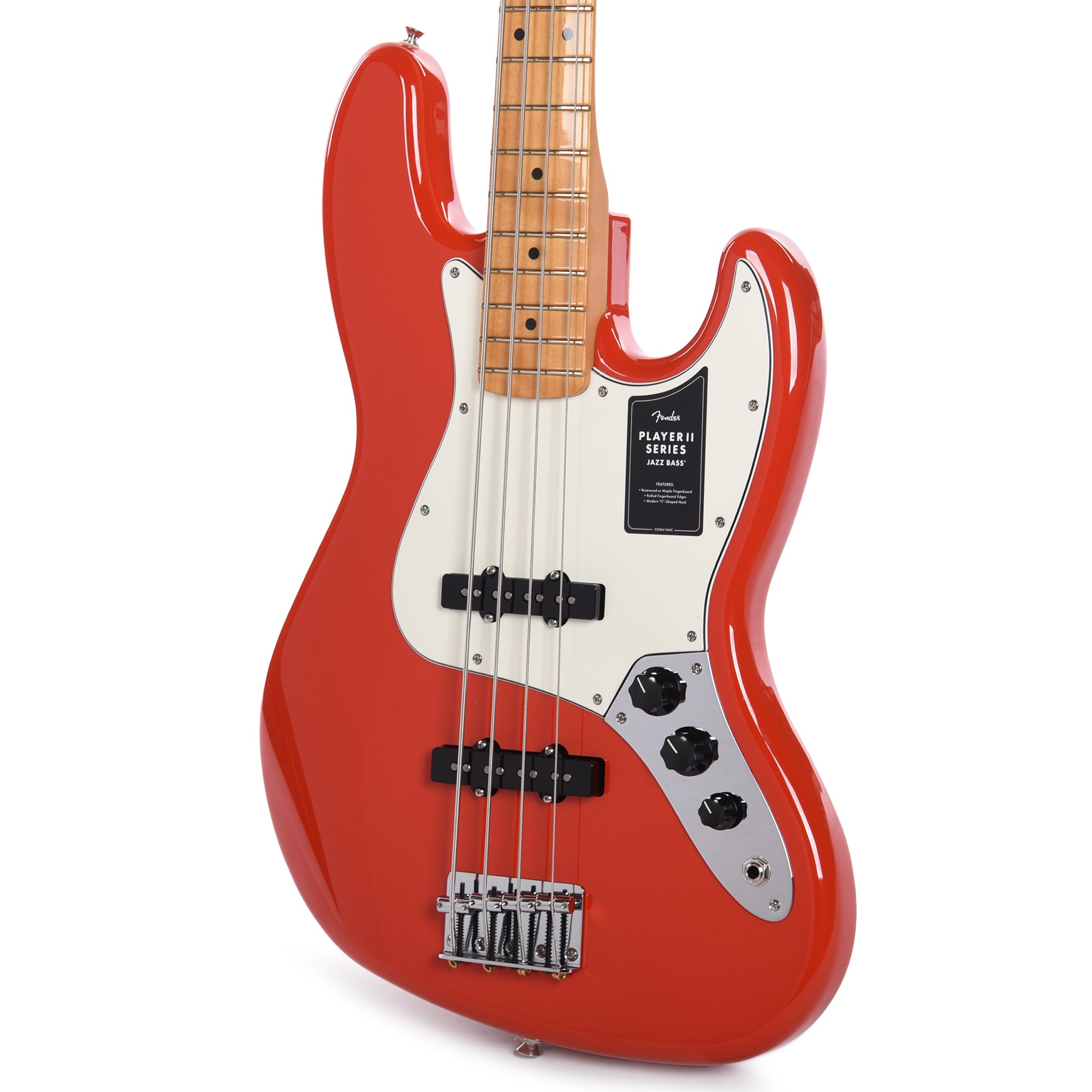 Fender Player II Jazz Bass Coral Red