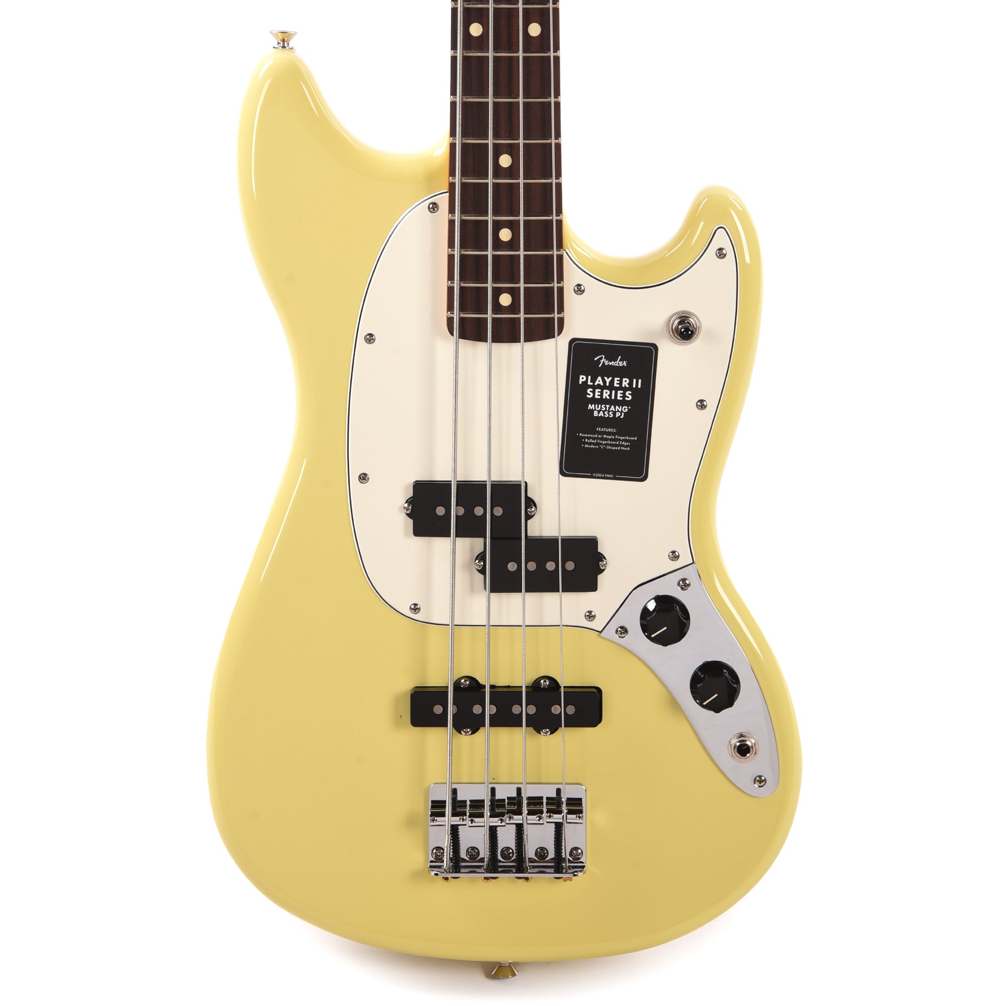 Fender Player II Mustang Bass PJ Hialeah Yellow