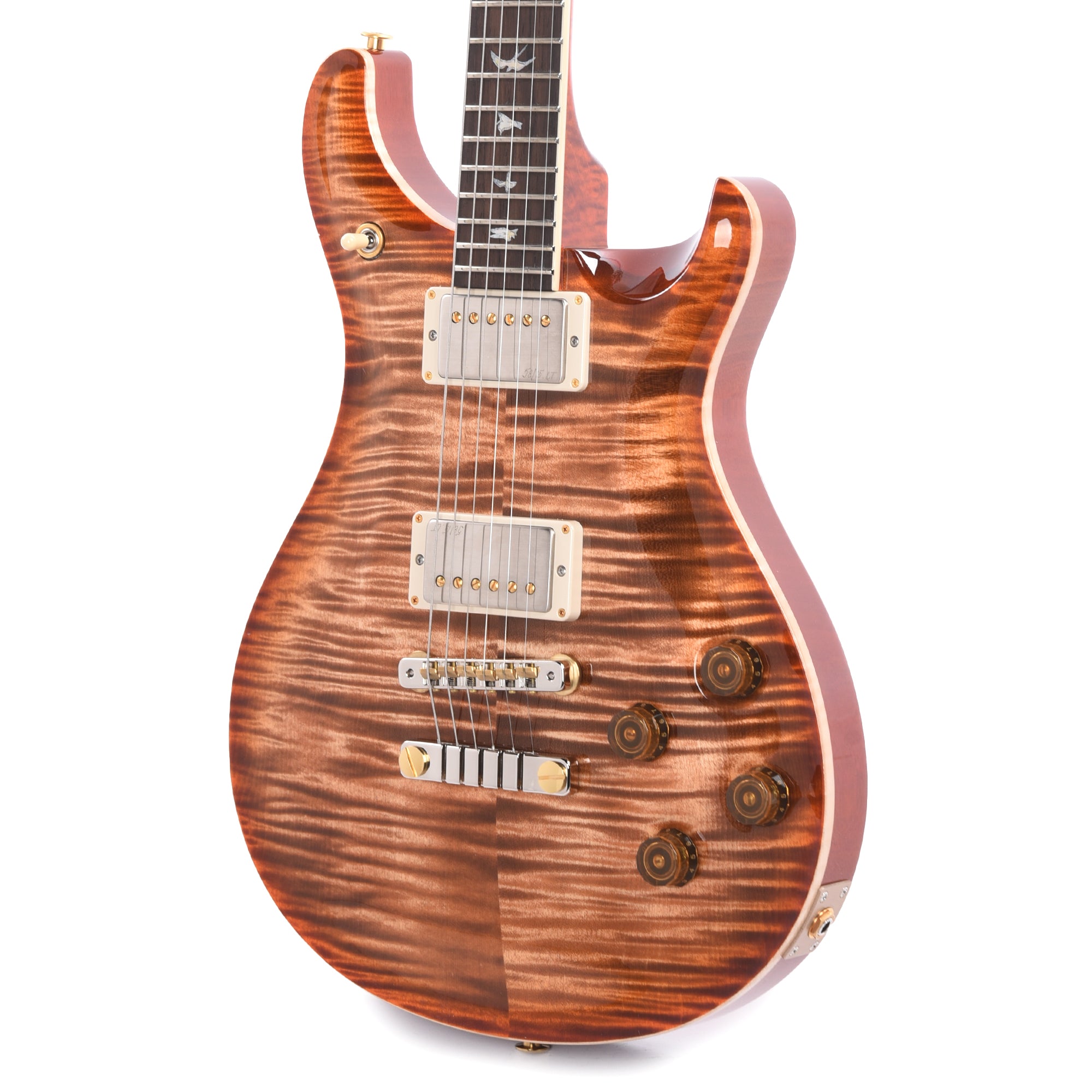 PRS Wood Library McCarty 594 10-Top Flame Autumn Sky w/Figured Stained Maple Neck & Brazilian Rosewood Fingerboard