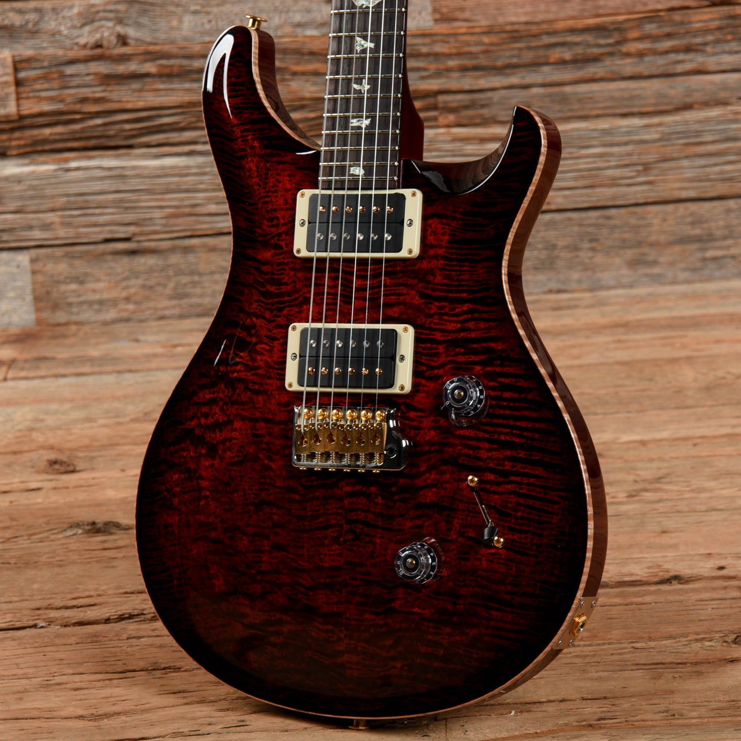 PRS Custom 24 10-Top Fire Red 2022