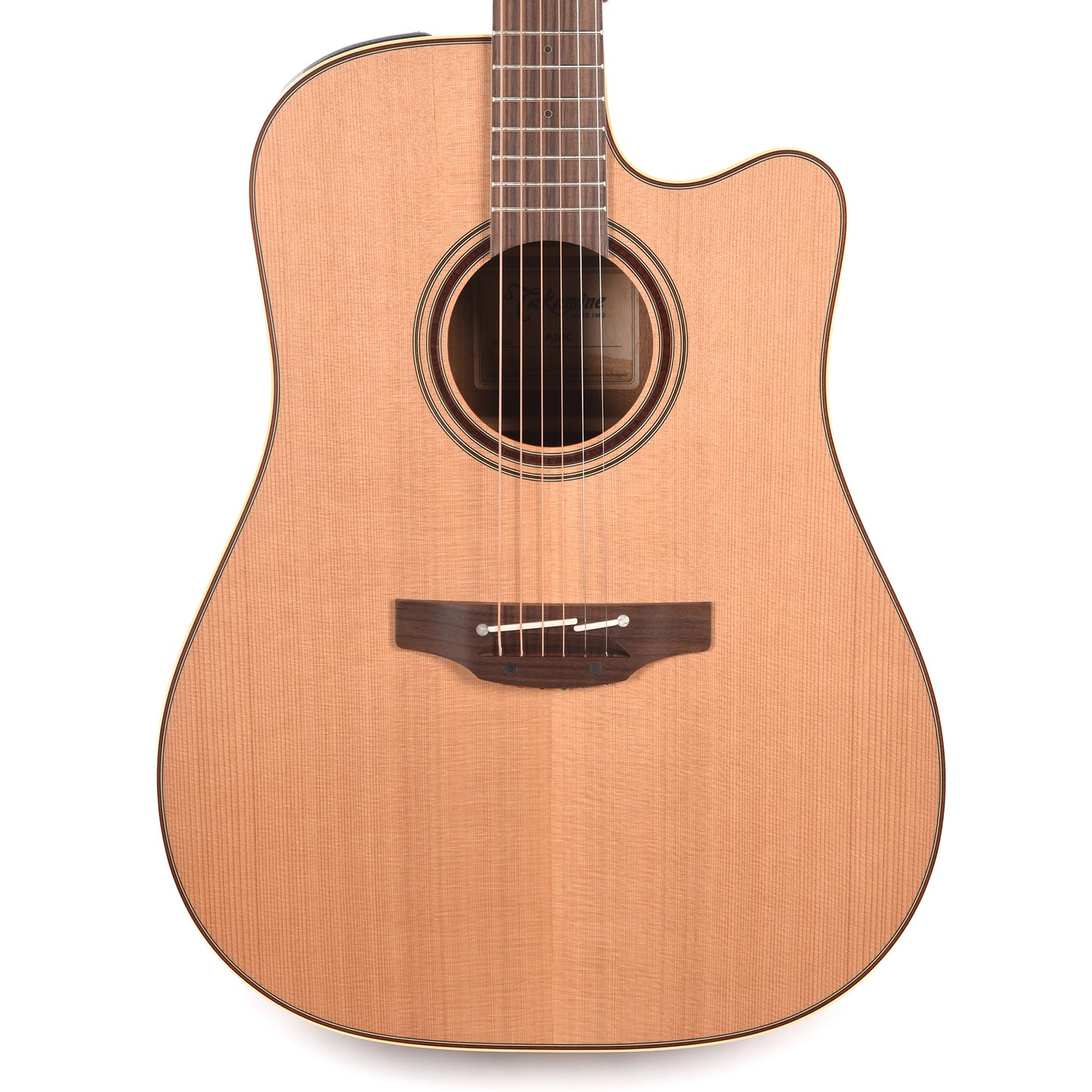 Takamine P3DC Dreadnought Acoustic-Electric Guitar Cutaway Natural