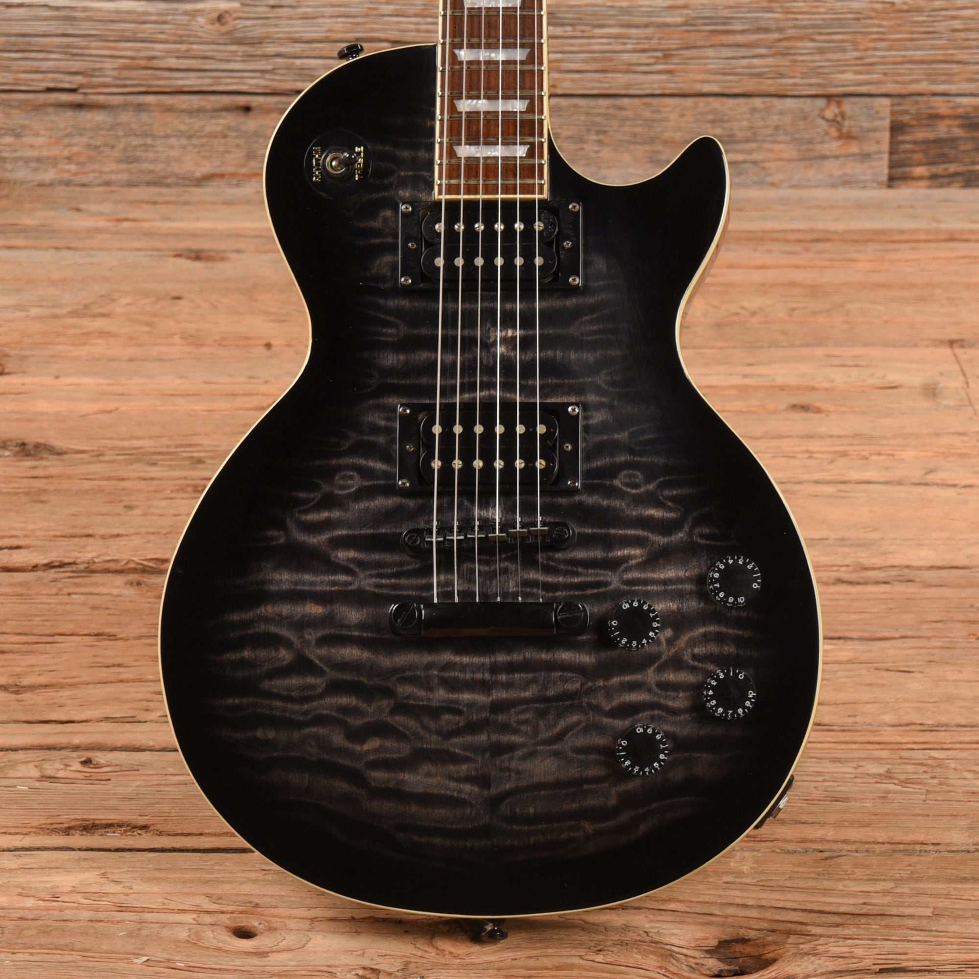 Epiphone Limited Edition Les Paul Standard Transparent Black 2000