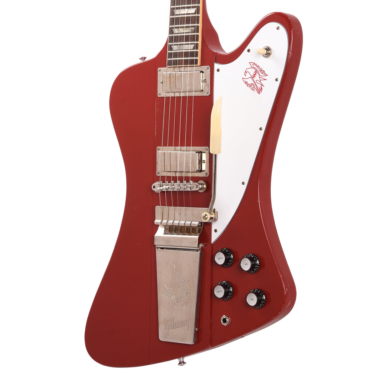 Gibson Custom Shop Murphy Lab 1963 Firebird V Cardinal Red Light Aged w/Maestro Vibrola