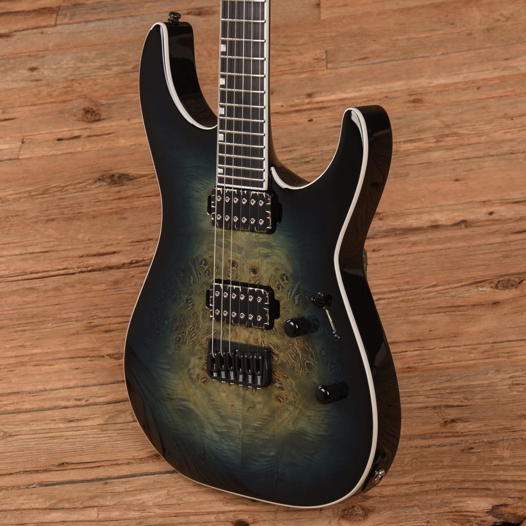 ESP E-II M-II HT Mercury Blue Burst 2022