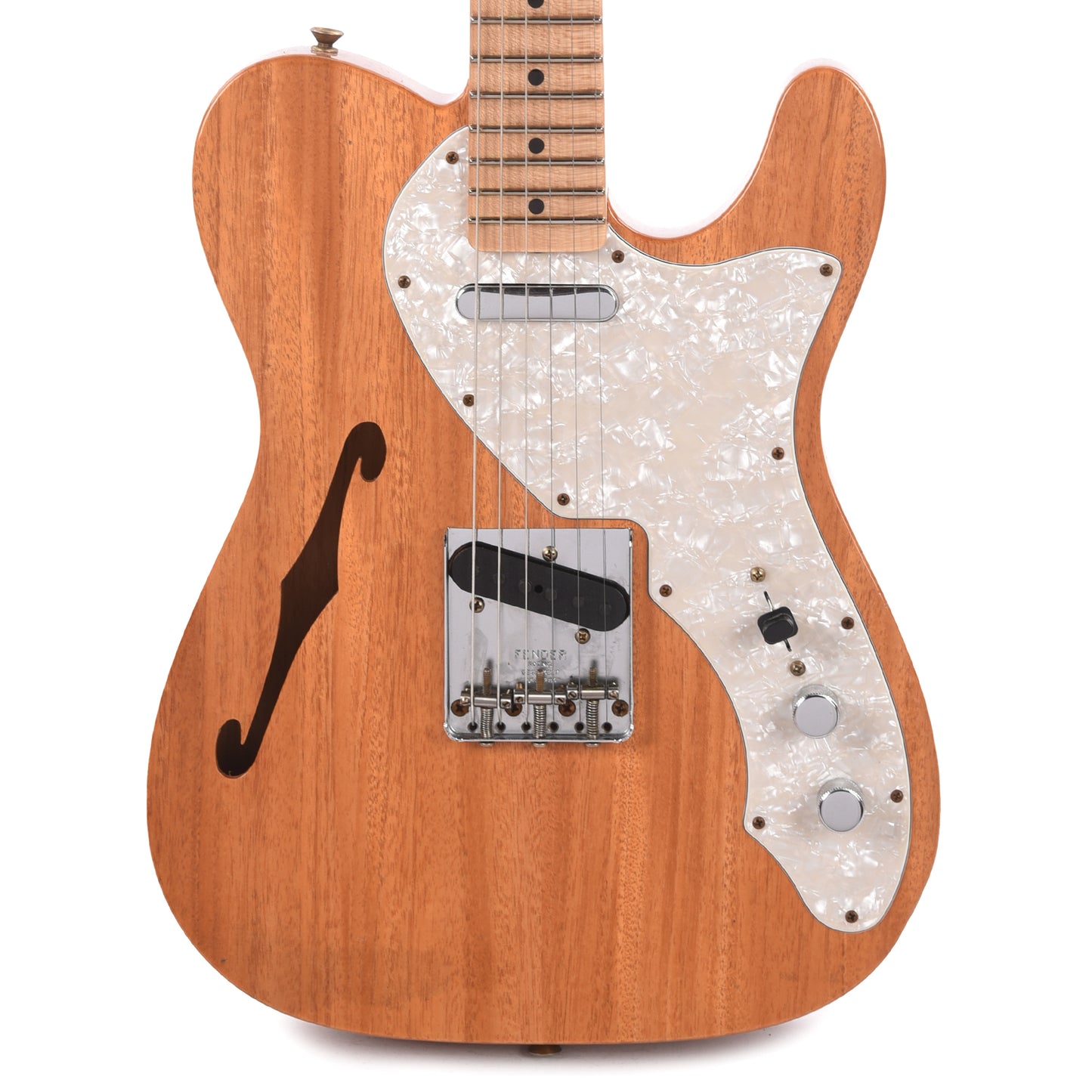 Fender Custom Shop '68 Telecaster Thinline Journeyman Relic Aged Natural Mahogany