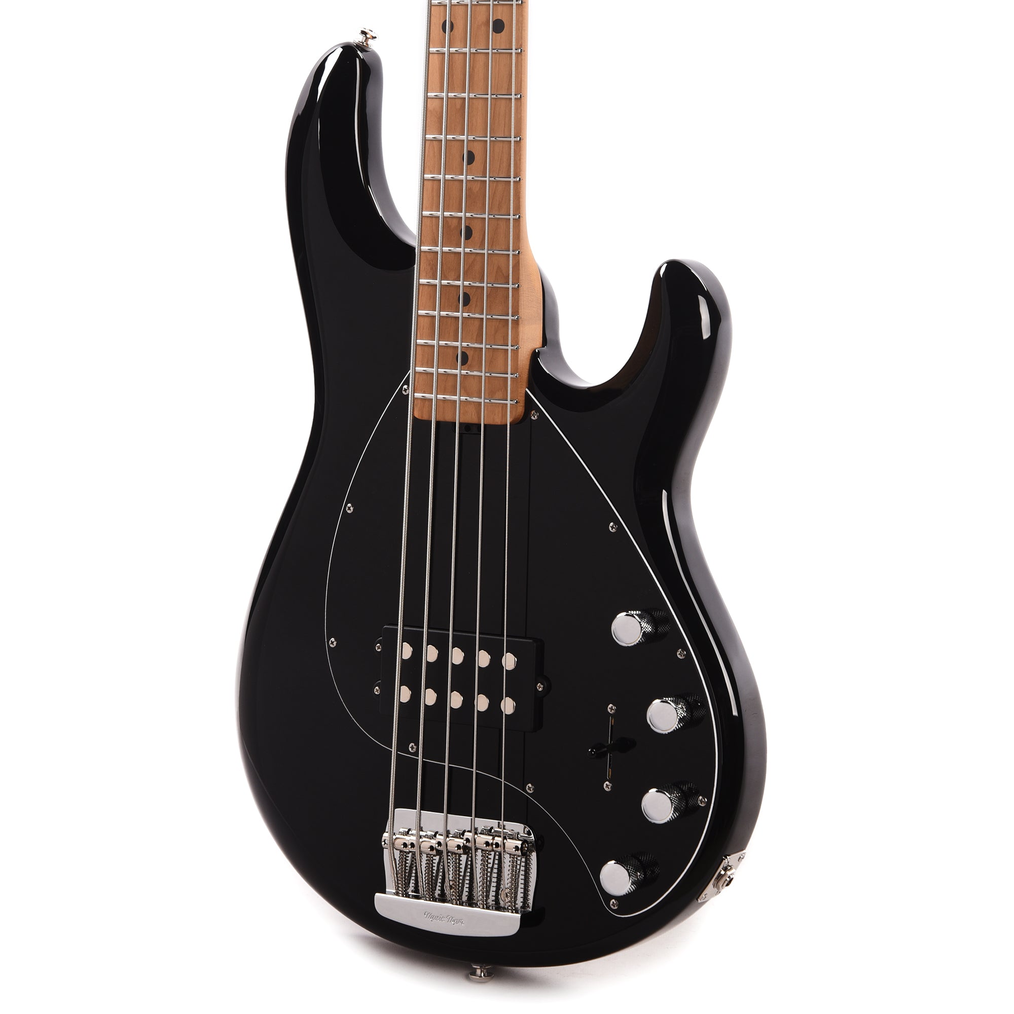 Music Man StingRay Special 5 Black w/Roasted Maple Neck