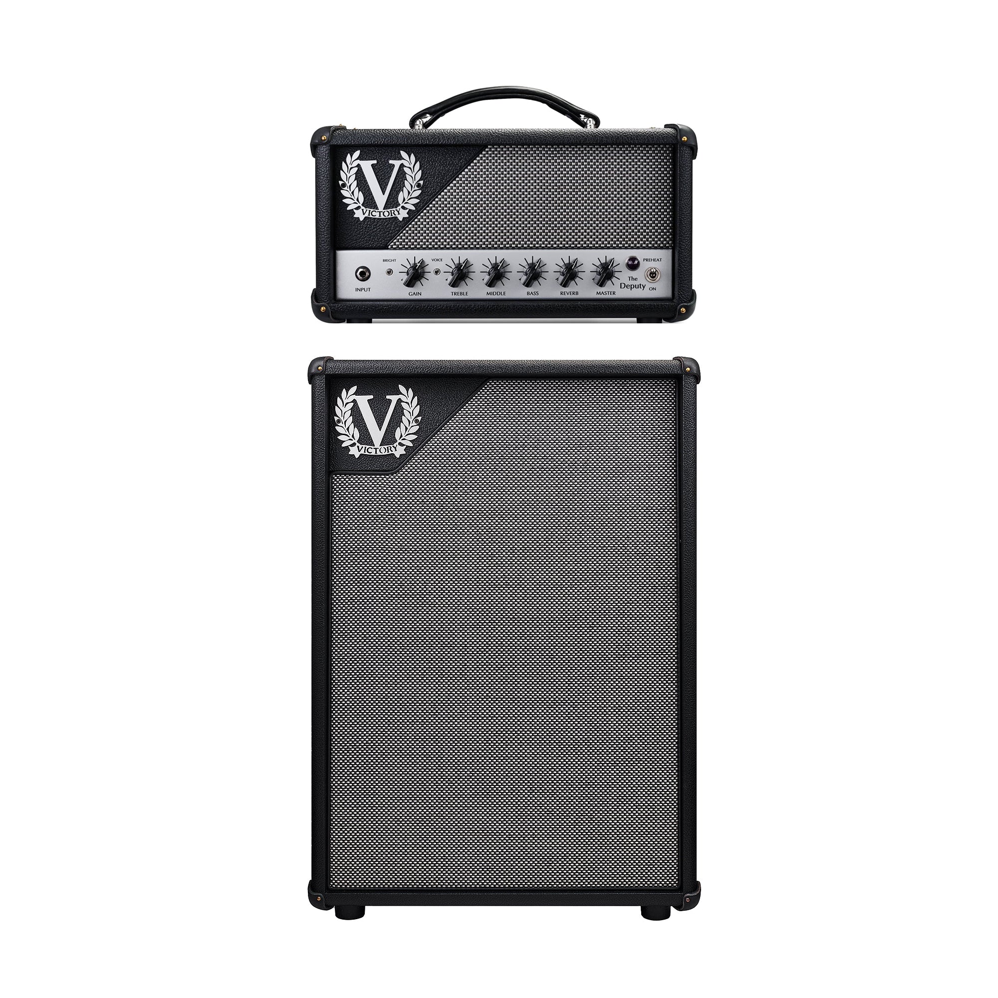 Victory Deputy 25w Compact Tube Amp Head and 212 2x12 Guitar Amp Cabinet Bundle