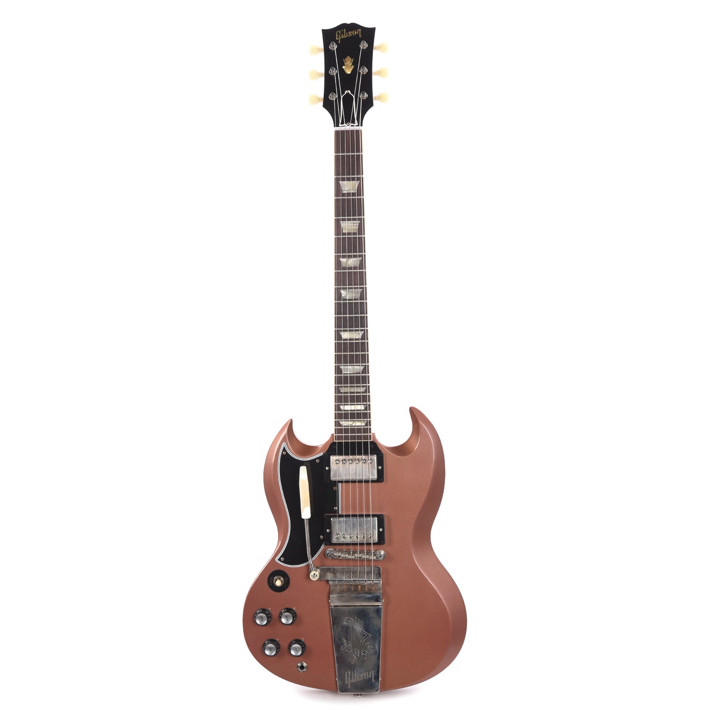 Gibson Custom Shop 1964 SG Standard "CME Spec" LEFTY Antique Heather Poly VOS w/Maestro Vibrola